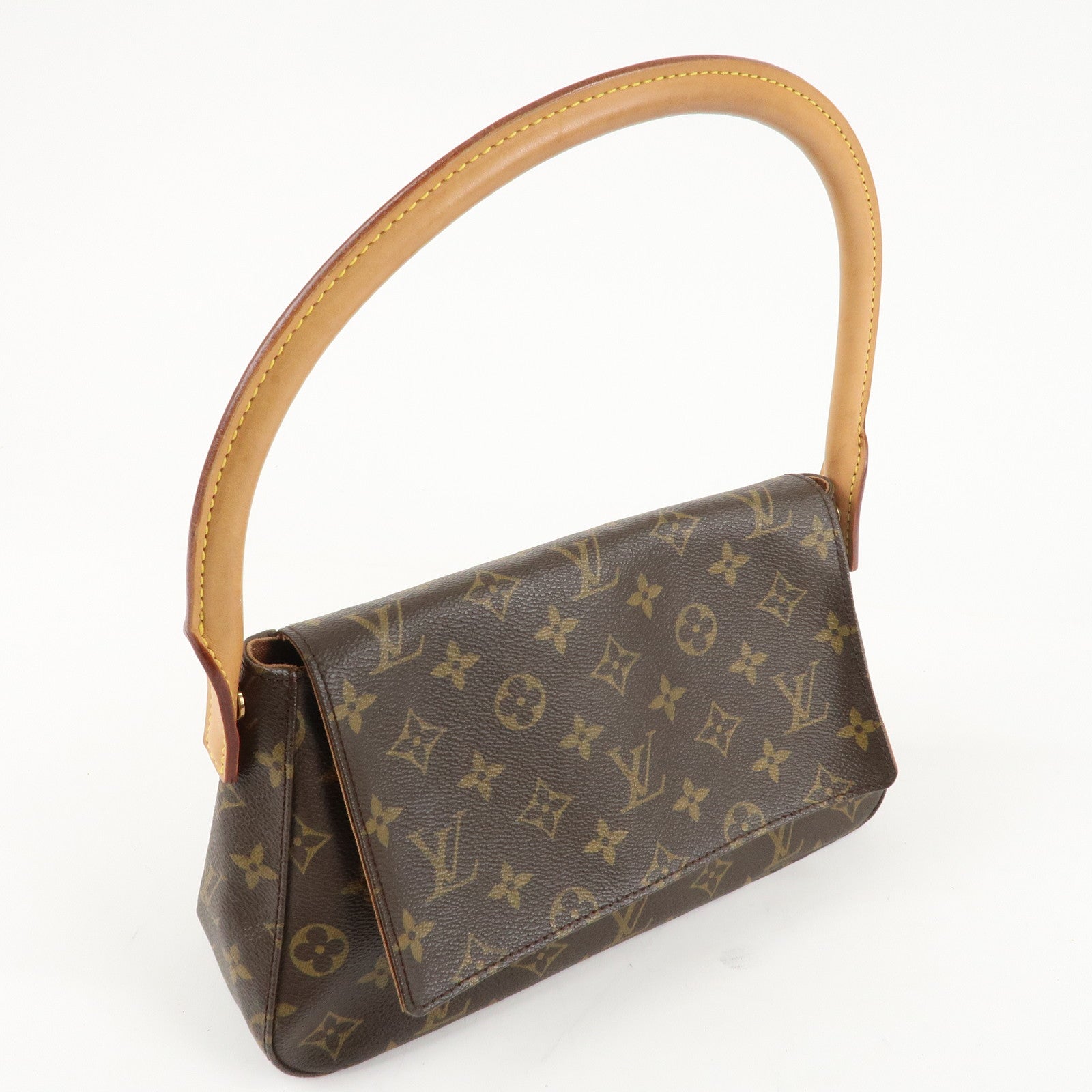 Louis Vuitton Monogram Mini Looping Shoulder Bag Hand Bag M51147