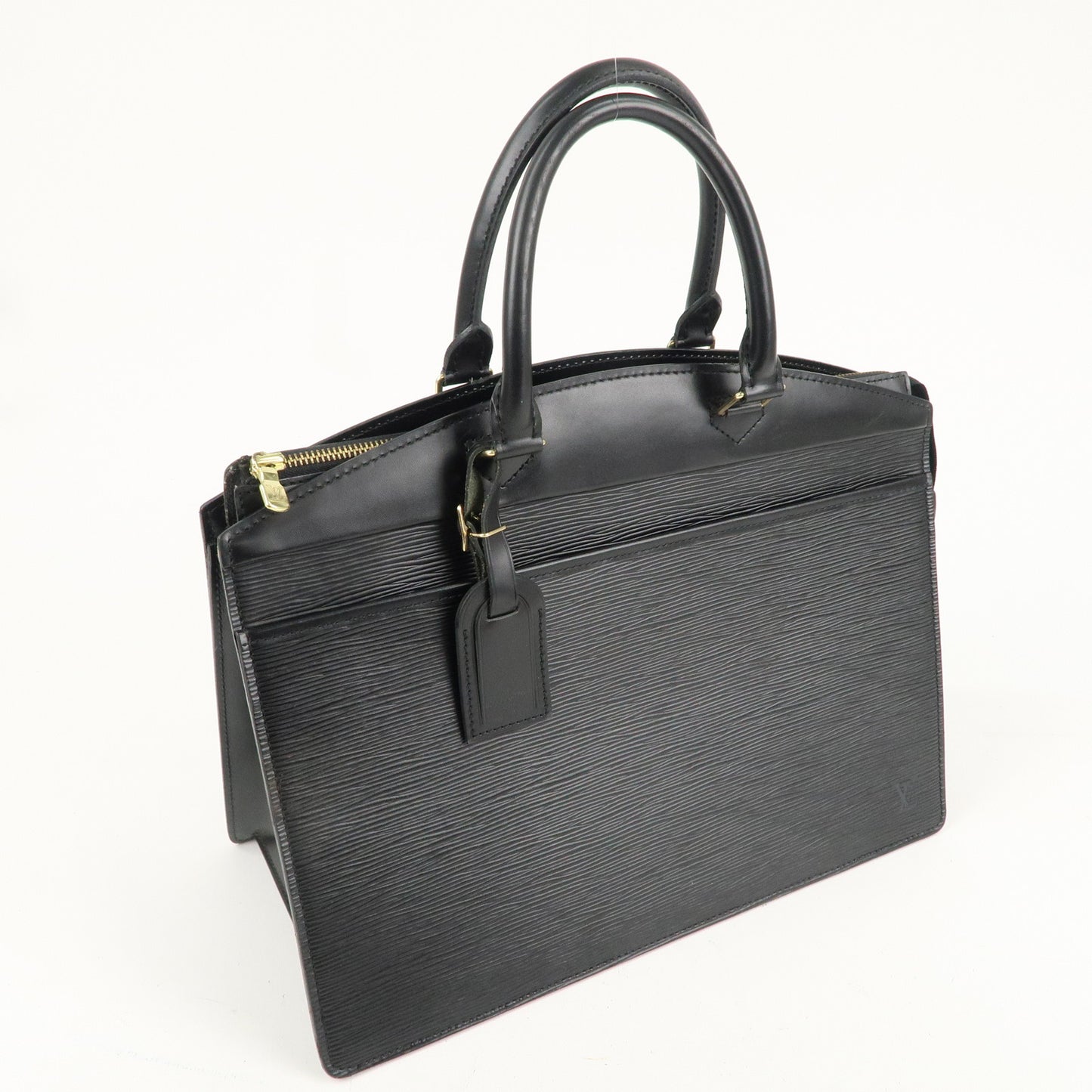 Louis Vuitton Epi Leather Riviera Hand Bag Noir Black M48182