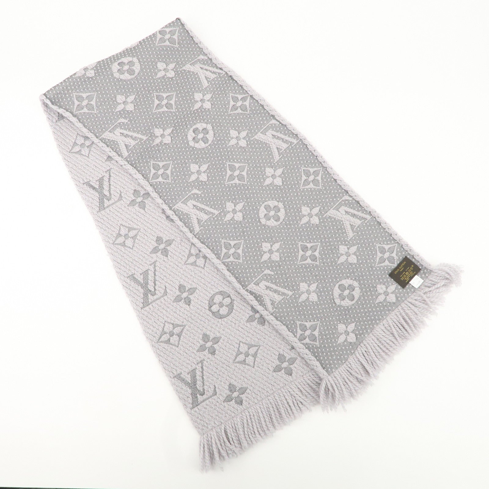 Louis Vuitton Monogram Escharp Logomania Scarf M74742