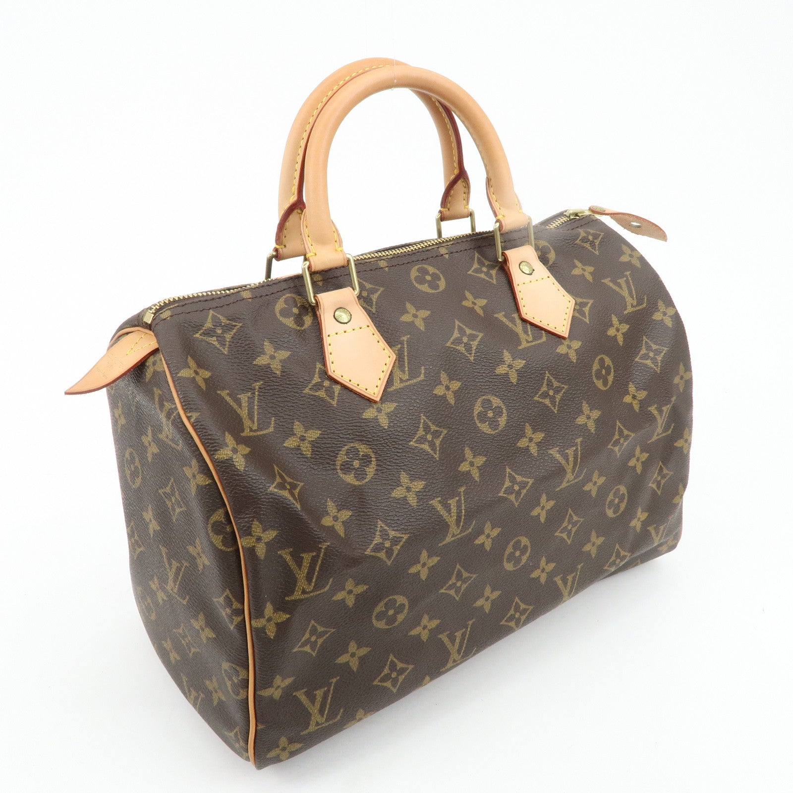 Louis Vuitton Monogram Speedy 30 Hand Bag Boston Bag M41526