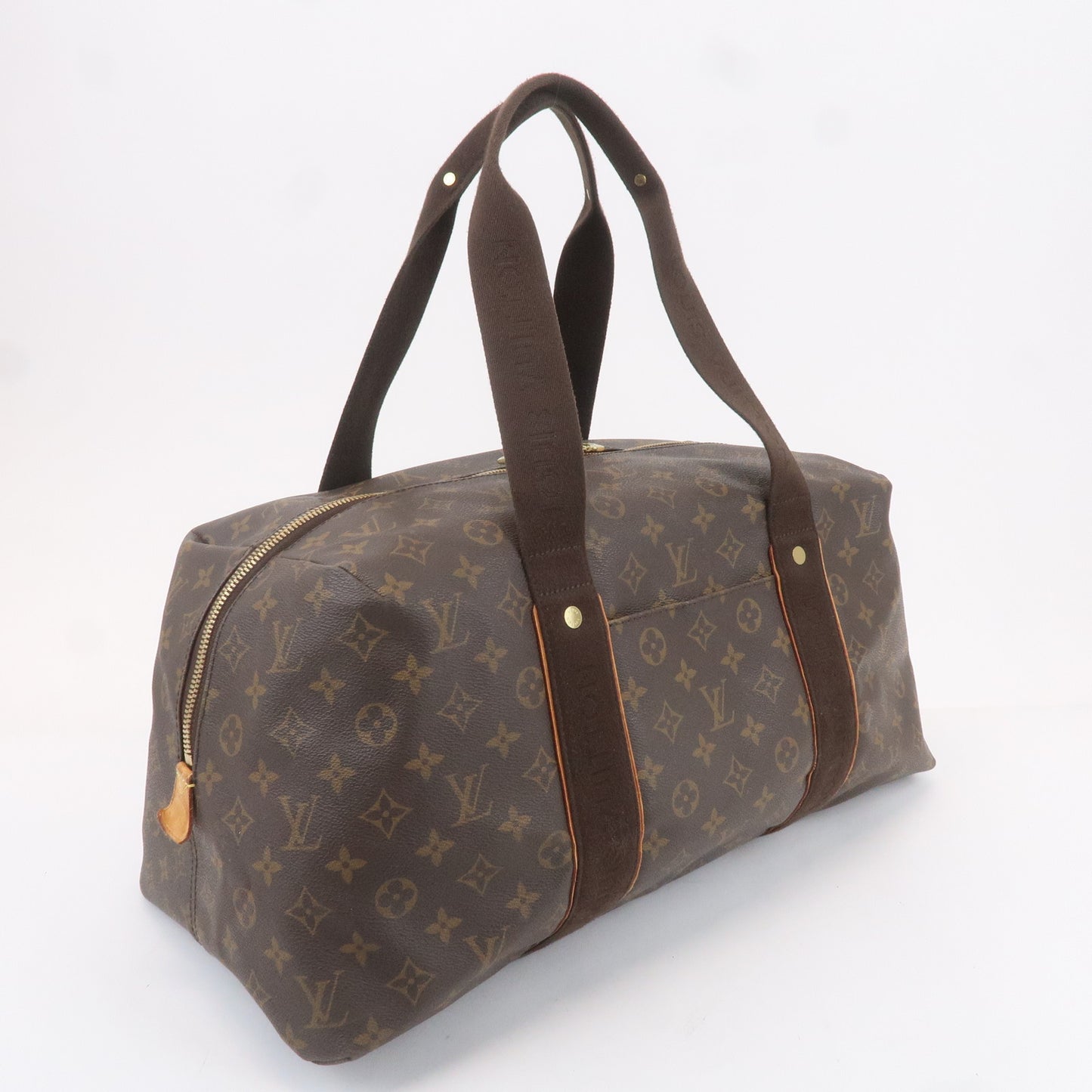 Louis Vuitton Monogram Weekender MM Boston Bag Brown M40476