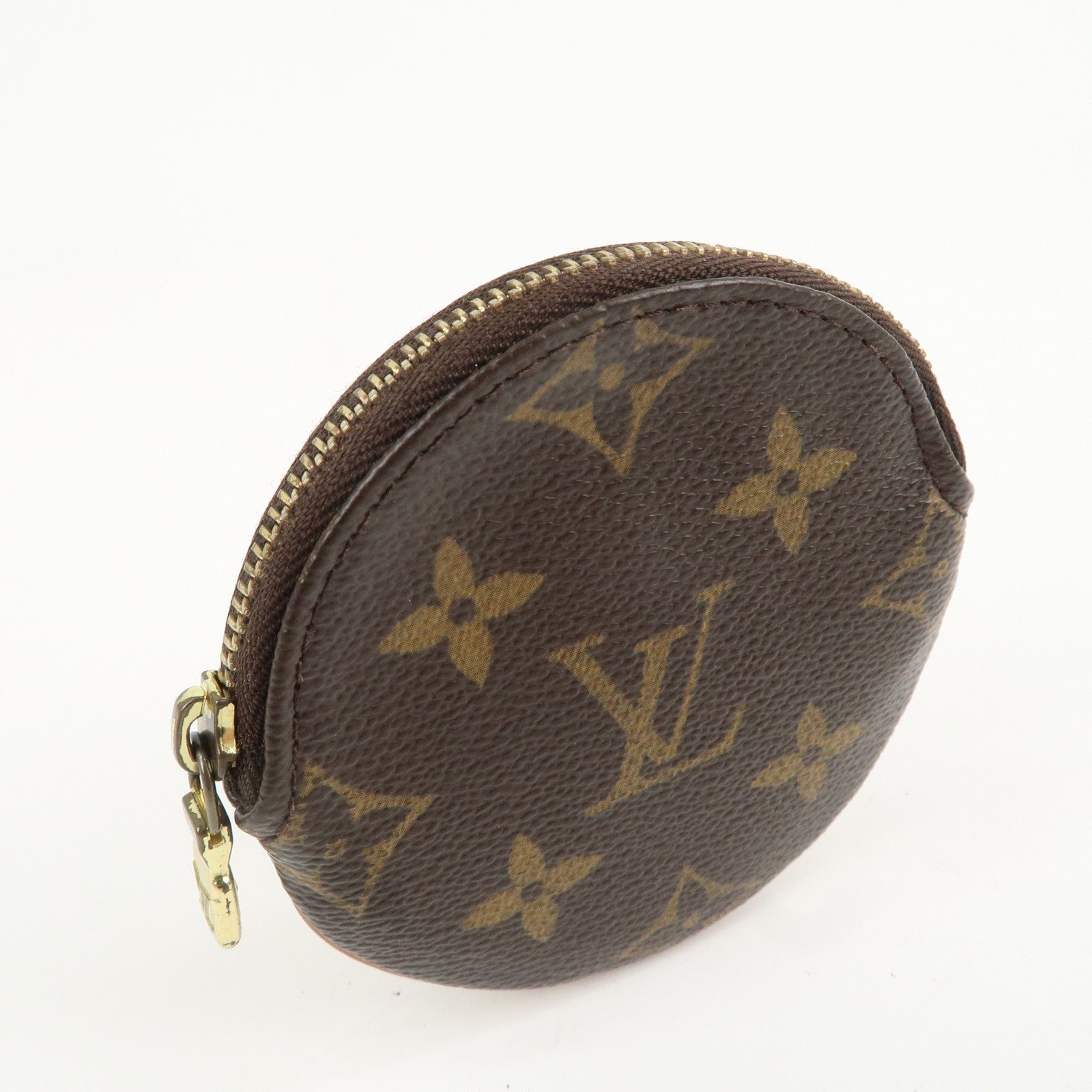 Louis Vuitton Monogram Porte Monnaie Rond Coin Case M61926