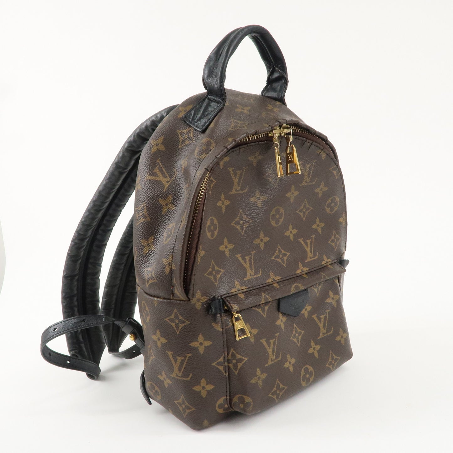 Louis Vuitton Monogram Palm Springs Back Pack PM Brown M44871