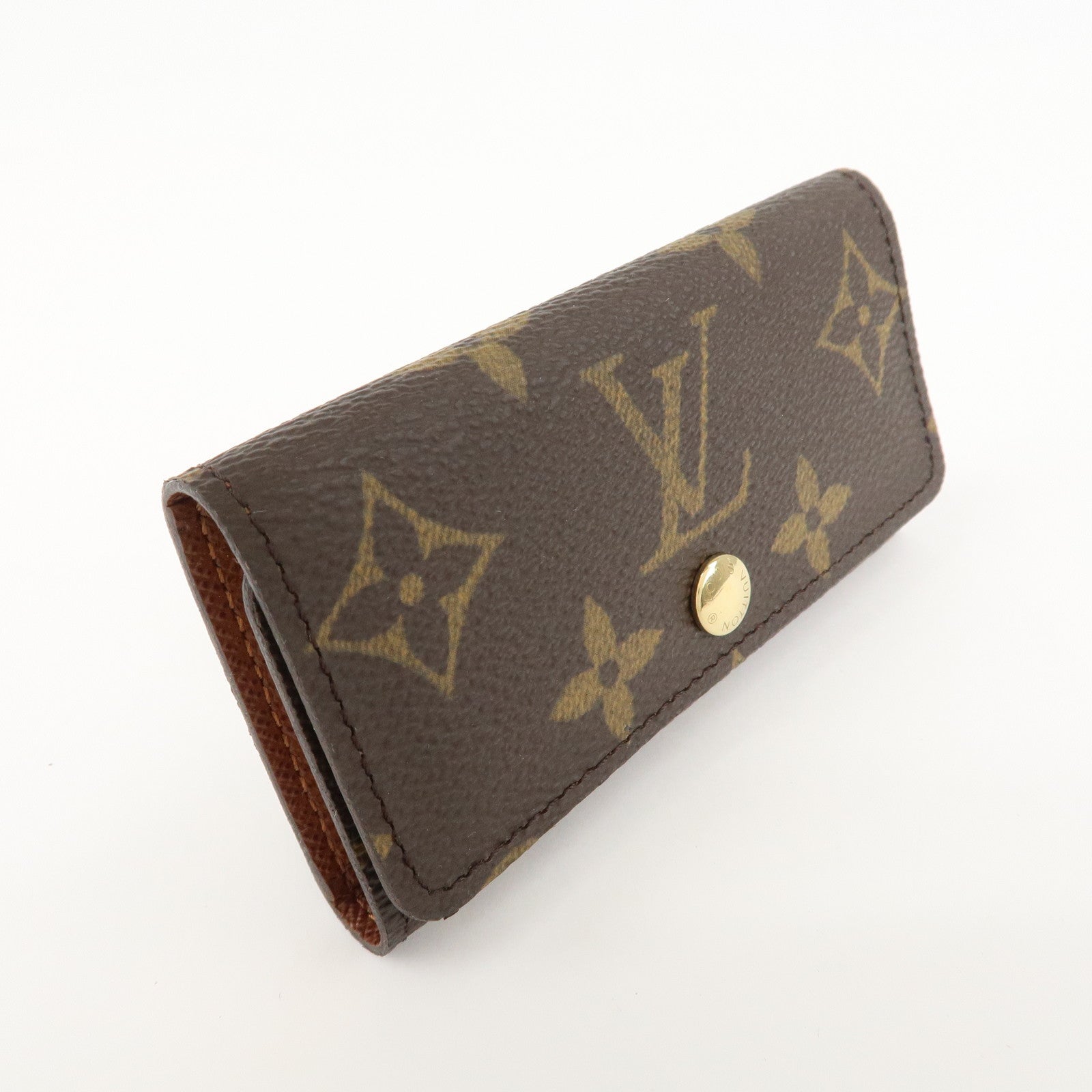 Louis Vuitton Monogram Multicles 4 Key Case Brown M69517