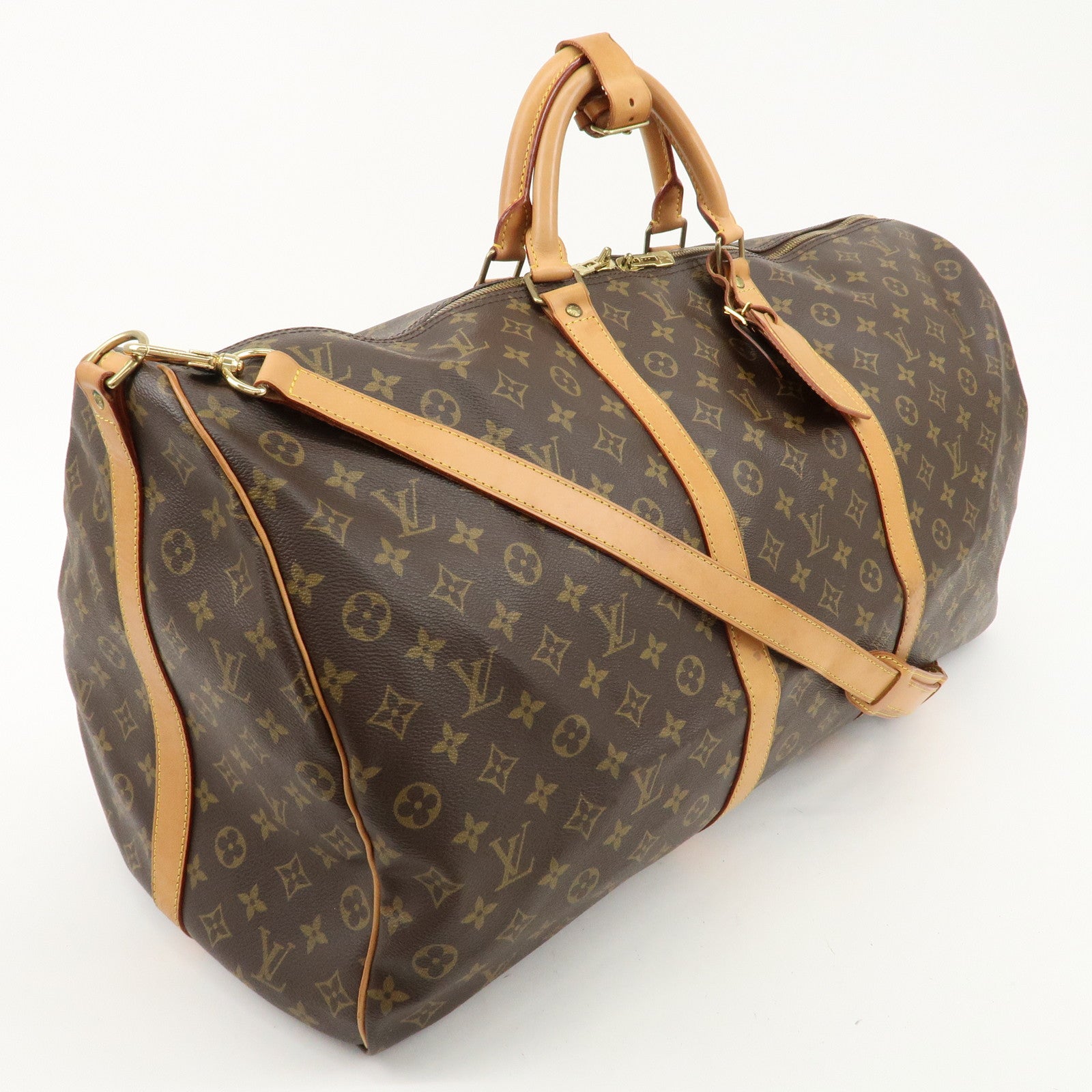 Louis Vuitton Monogram Keep All Bandouliere 60 Bag M41412