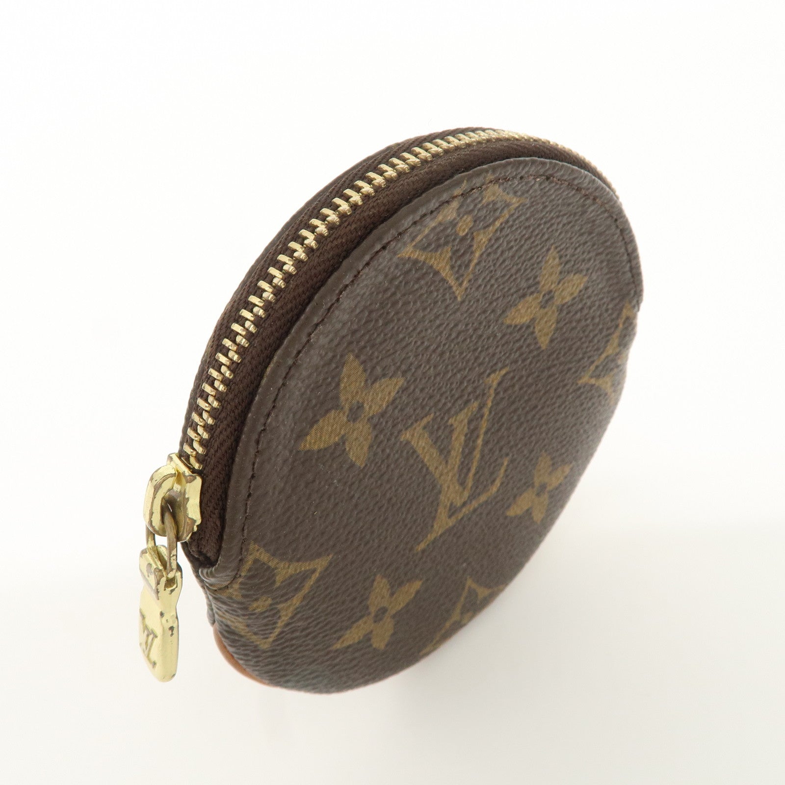 Louis Vuitton Monogram Porte Monnaie Rond Coin Case M61926