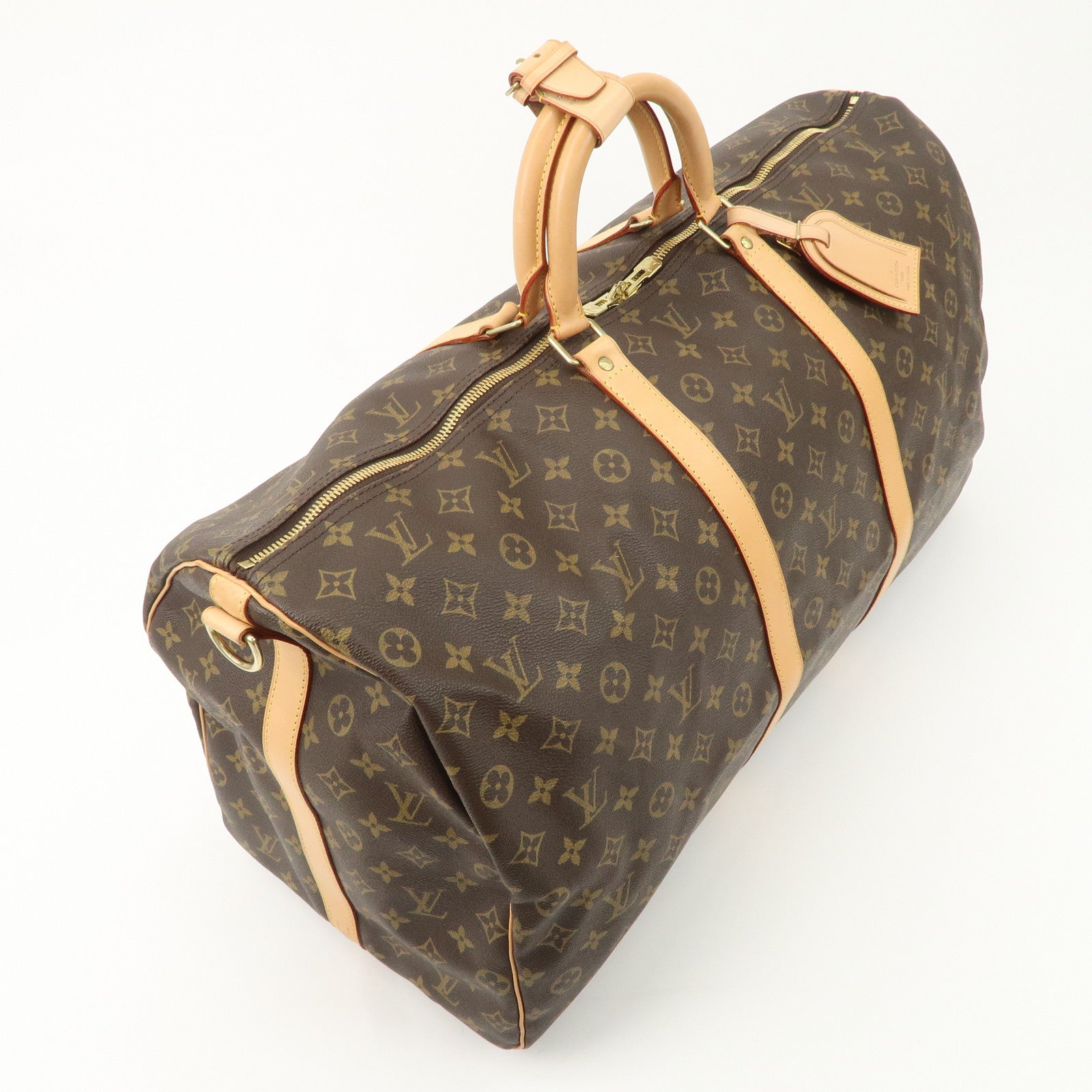 Louis Vuitton Monogram Keep All Bandouliere 60 Bag M41412