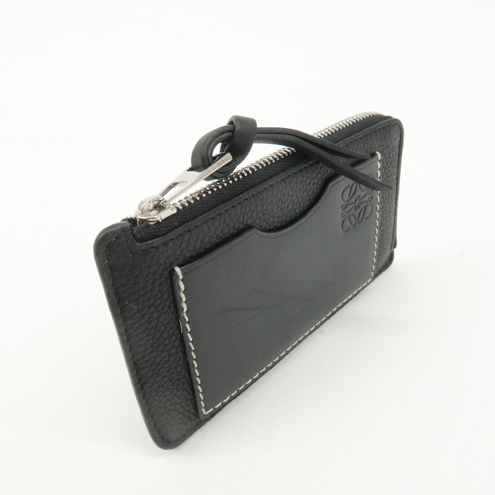 LOEWE Anagram Leather Fragment Case Card Holder