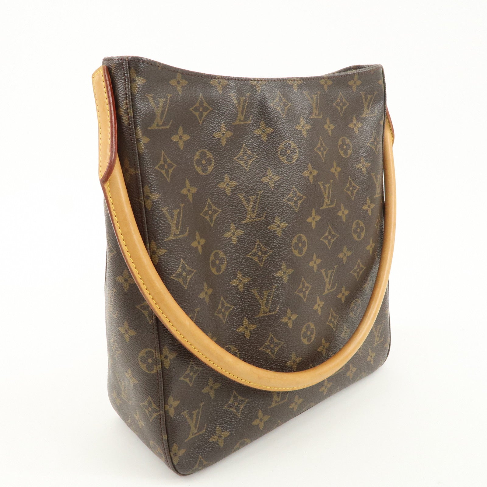 Louis Vuitton Monogram Looping GM Shoulder Bag Hand Bag M51145 Used