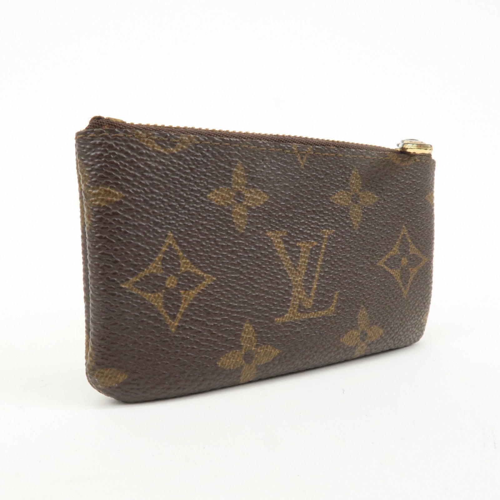 Louis Vuitton Monogram Pochette Cles Coin Case Key Case M62650