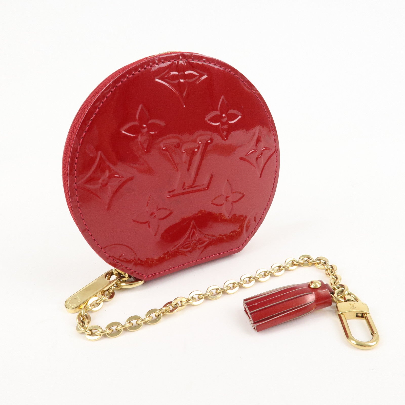 Louis Vuitton Monogram Vernis Porte Monnaie Chapeau M91417 Used