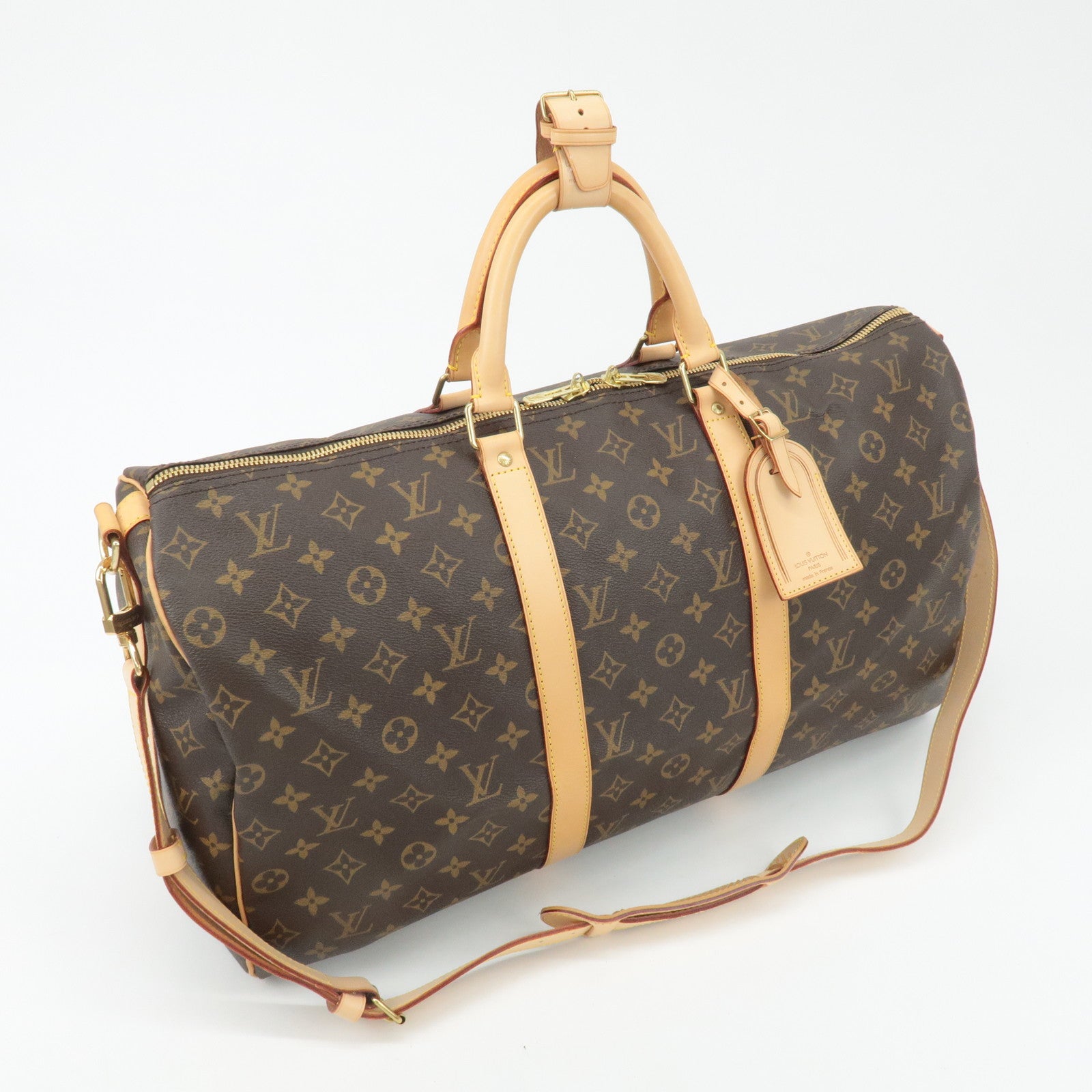 Louis Vuitton Monogram Keep All 50 Boston Bag M41416