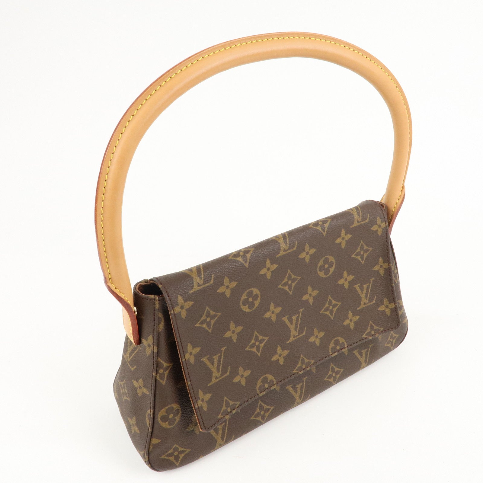 Louis Vuitton Monogram Mini Looping Shoulder Bag Hand Bag M51147