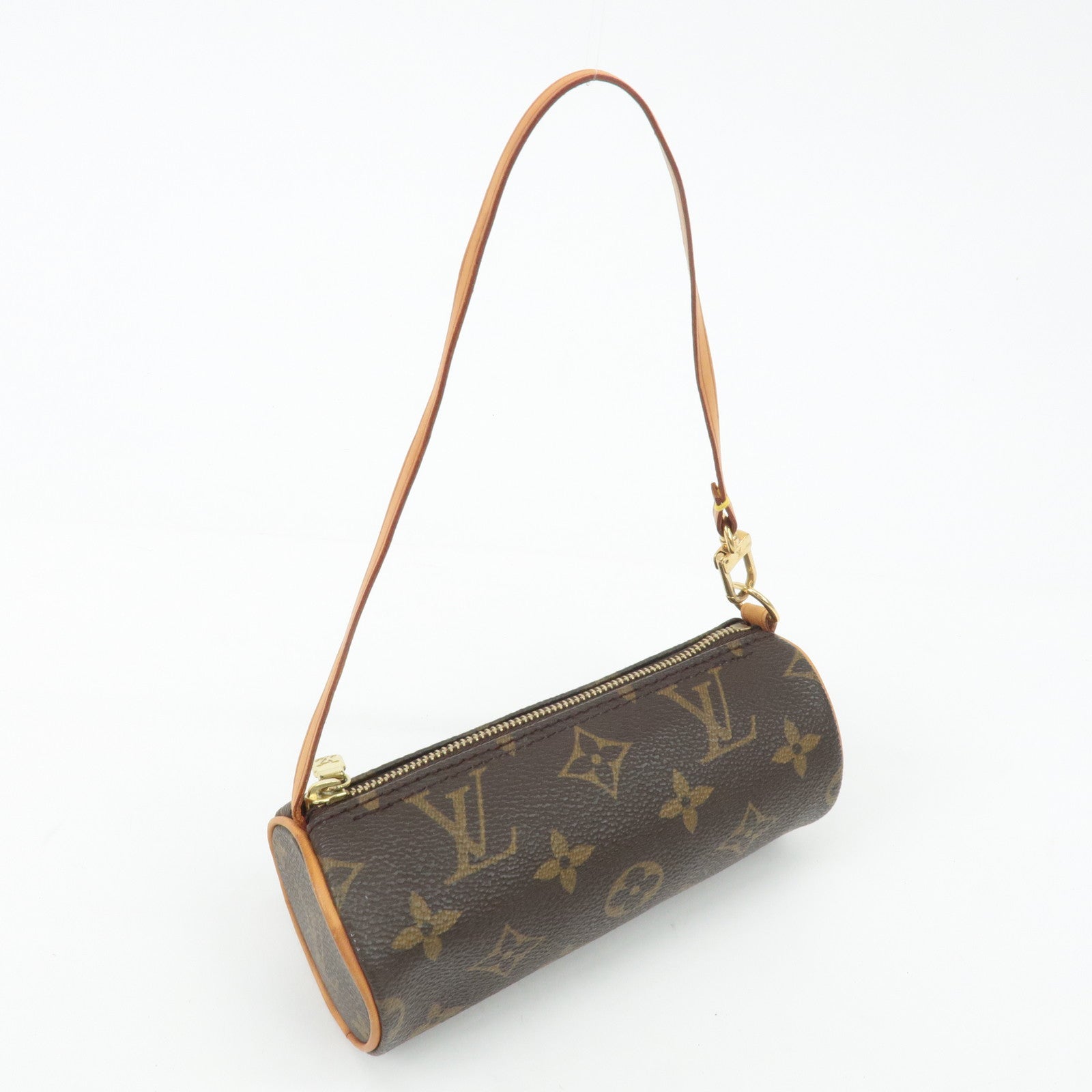 Louis Vuitton Monogram Mini Pouch for Papillon Bag Brown