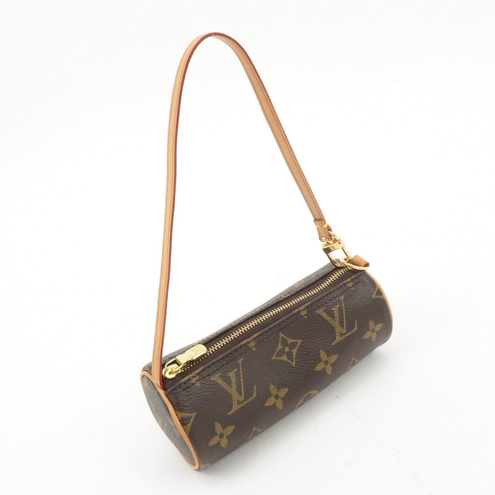 Louis Vuitton Monogram Mini Pouch for Papillon Bag Brown