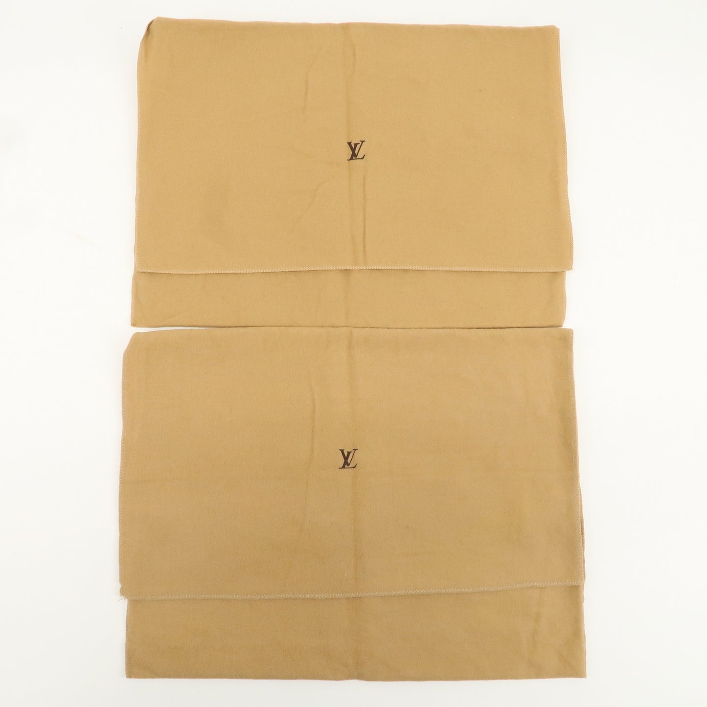 Louis Vuitton Set of 10 Dust bag Flap Type Beige