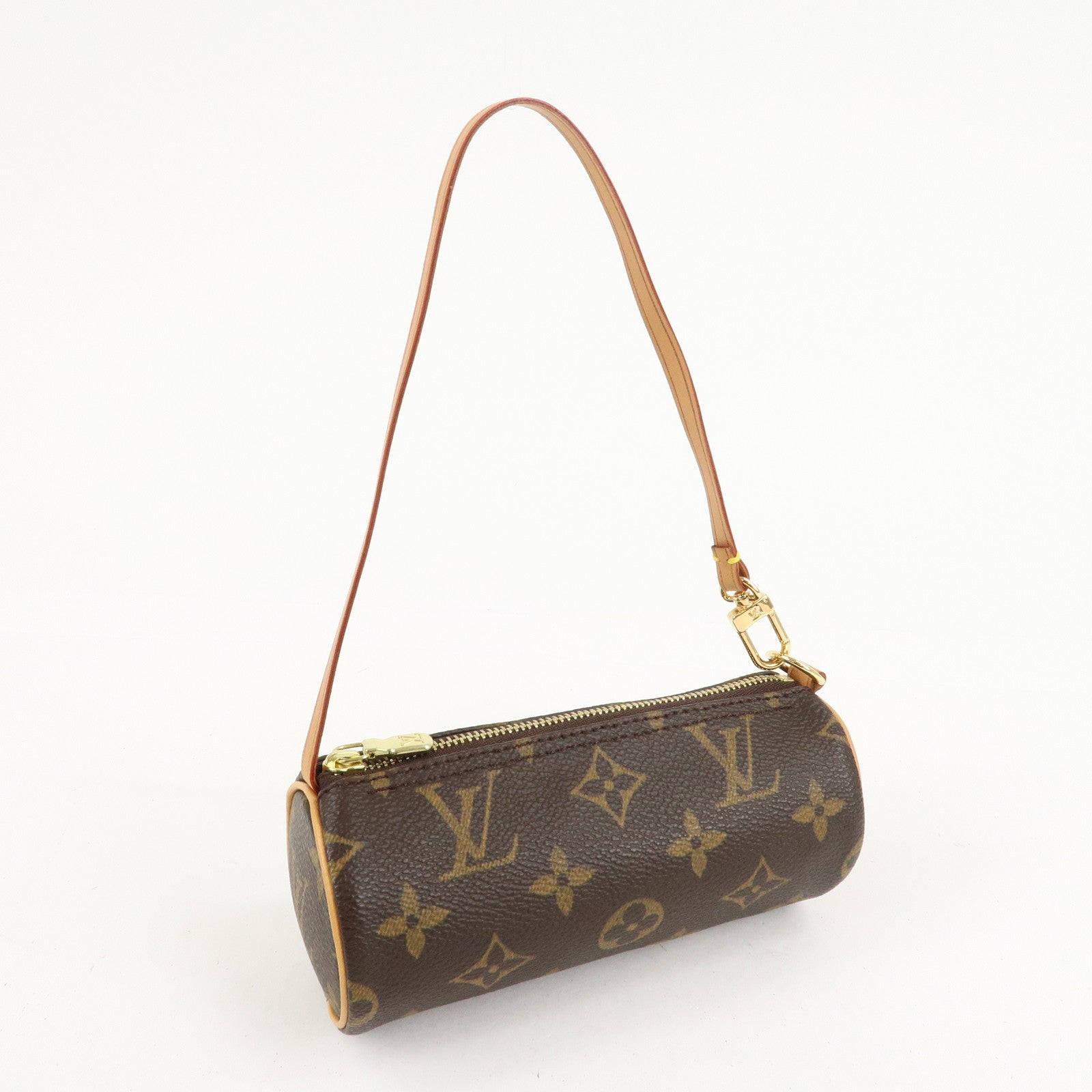 Louis Vuitton Monogram Mini Pouch for Papillon Bag Brown