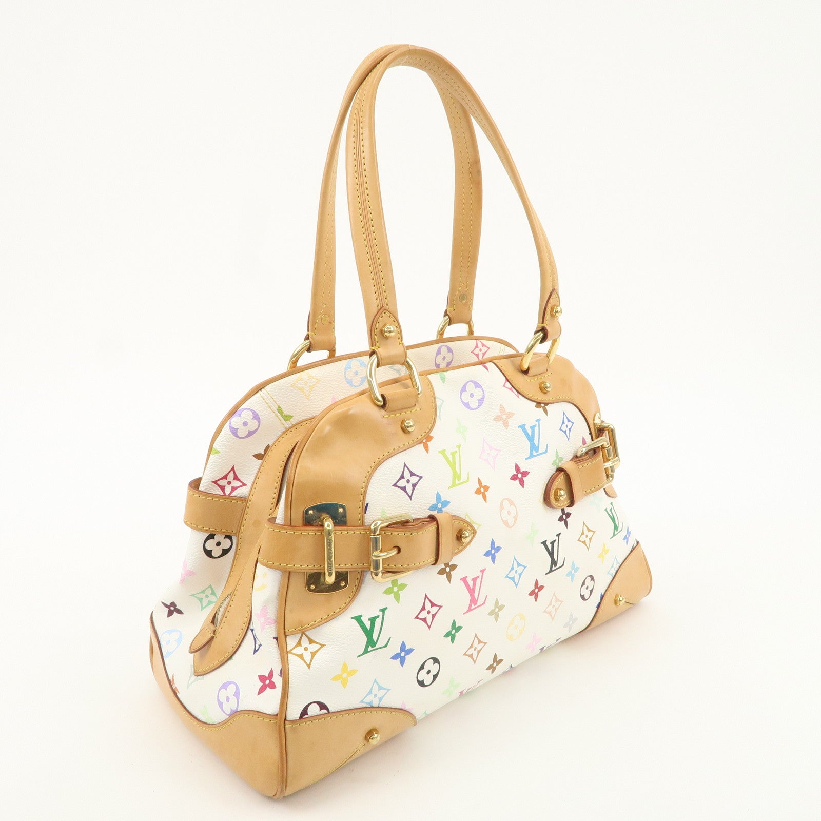 Louis Vuitton Monogram Multicolor Claudia Hand Bag M40193