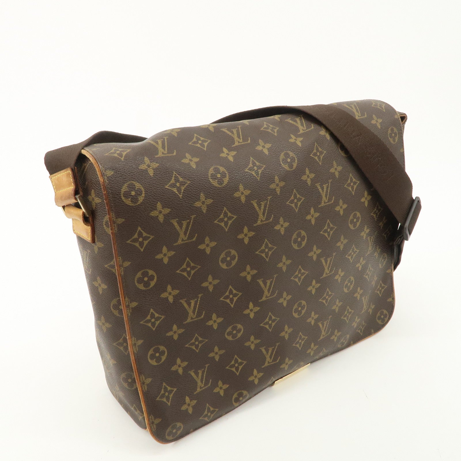 Louis Vuitton Monogram Abbesses Messenger Bag Hand Bag M45257 Used