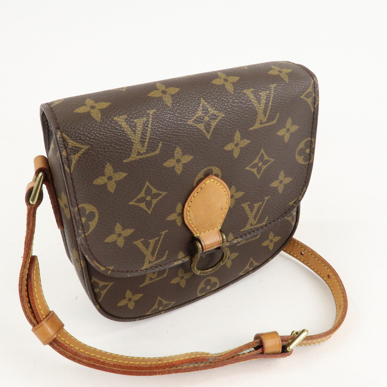 Louis Vuitton Monogram Mini Saint Cloud Shoulder Bag M51244