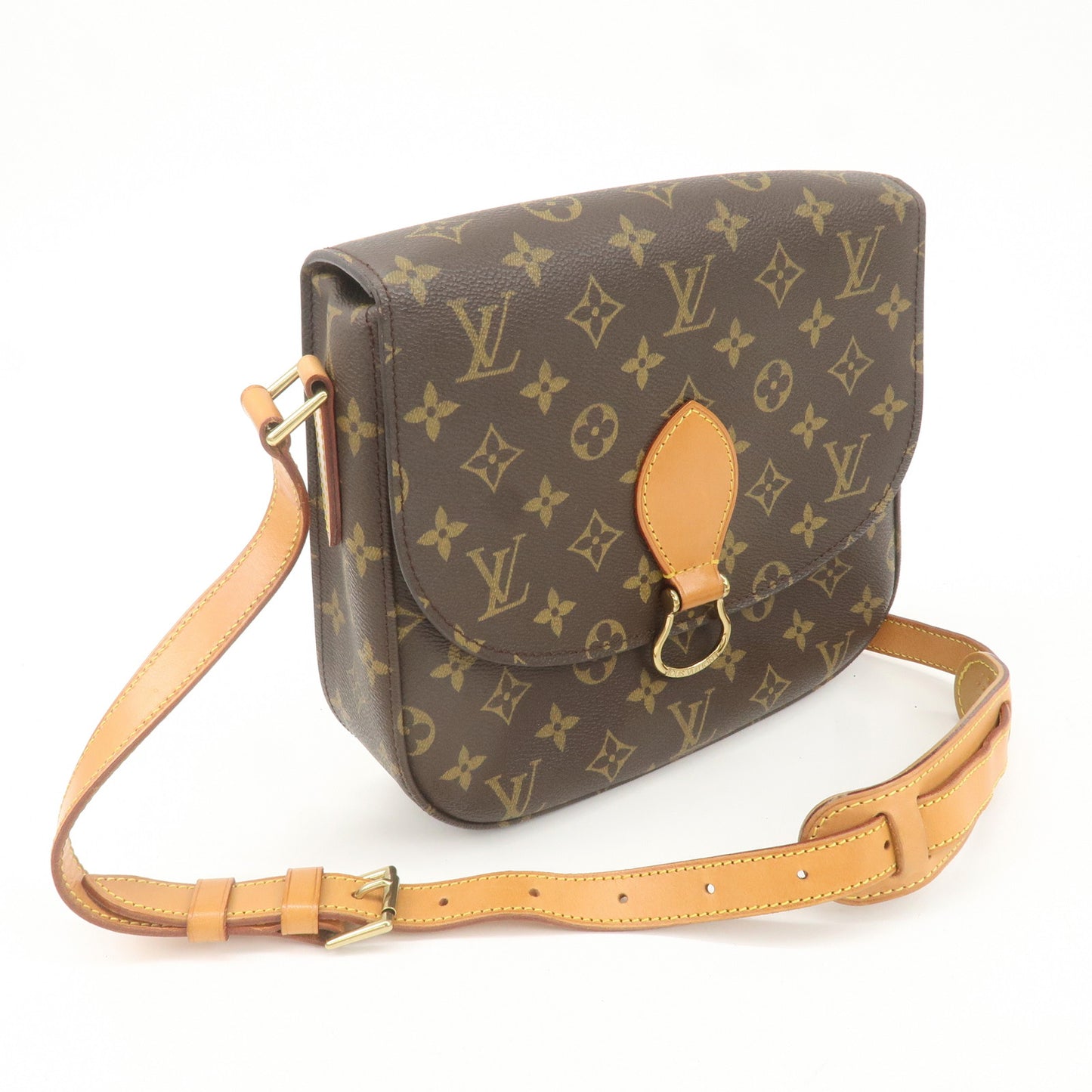 Louis Vuitton Monogram Saint Cloud GM Shoulder Bag M51242