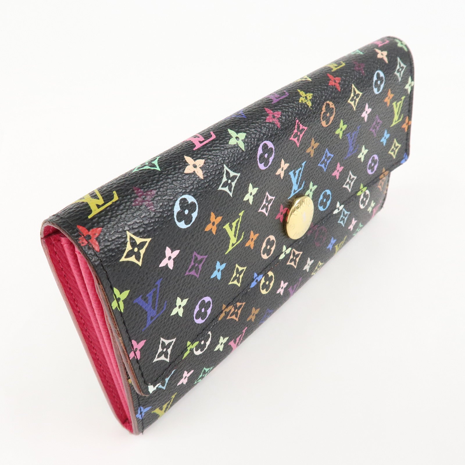 Louis Vuitton Monogram MultiColor Portefeuille Sarah Wallet M93533 Used