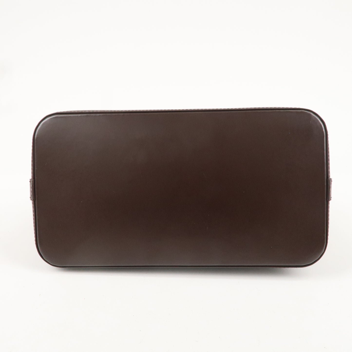 Louis Vuitton Damier Alma Hand Bag Brown Brown N51131