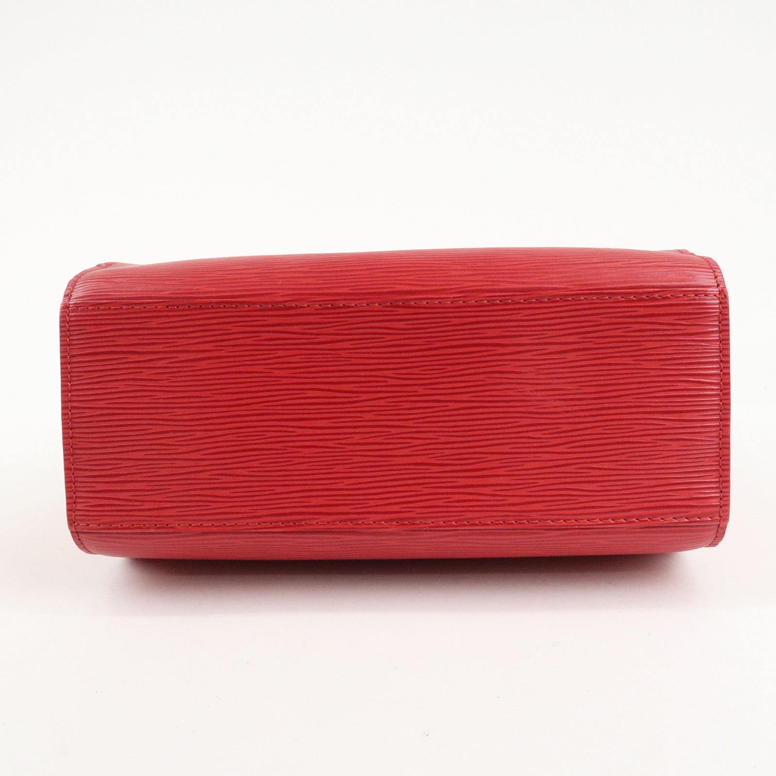 Louis Vuitton Epi Pont Neuf Hand Bag Castilian Red M52057 Used