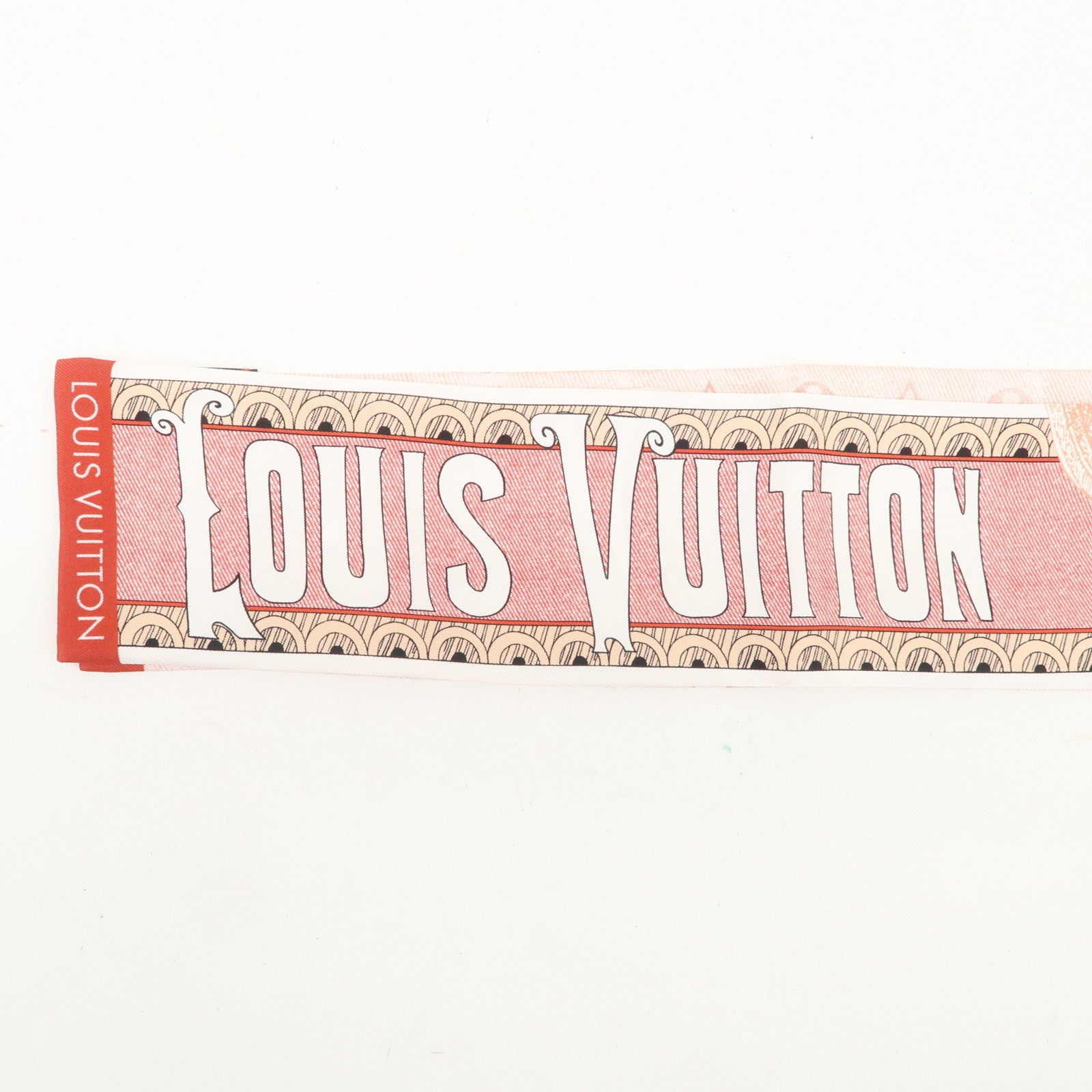 Louis Vuitton Bandeau Malle Merveilleuse Scarf Rose M77184 Used