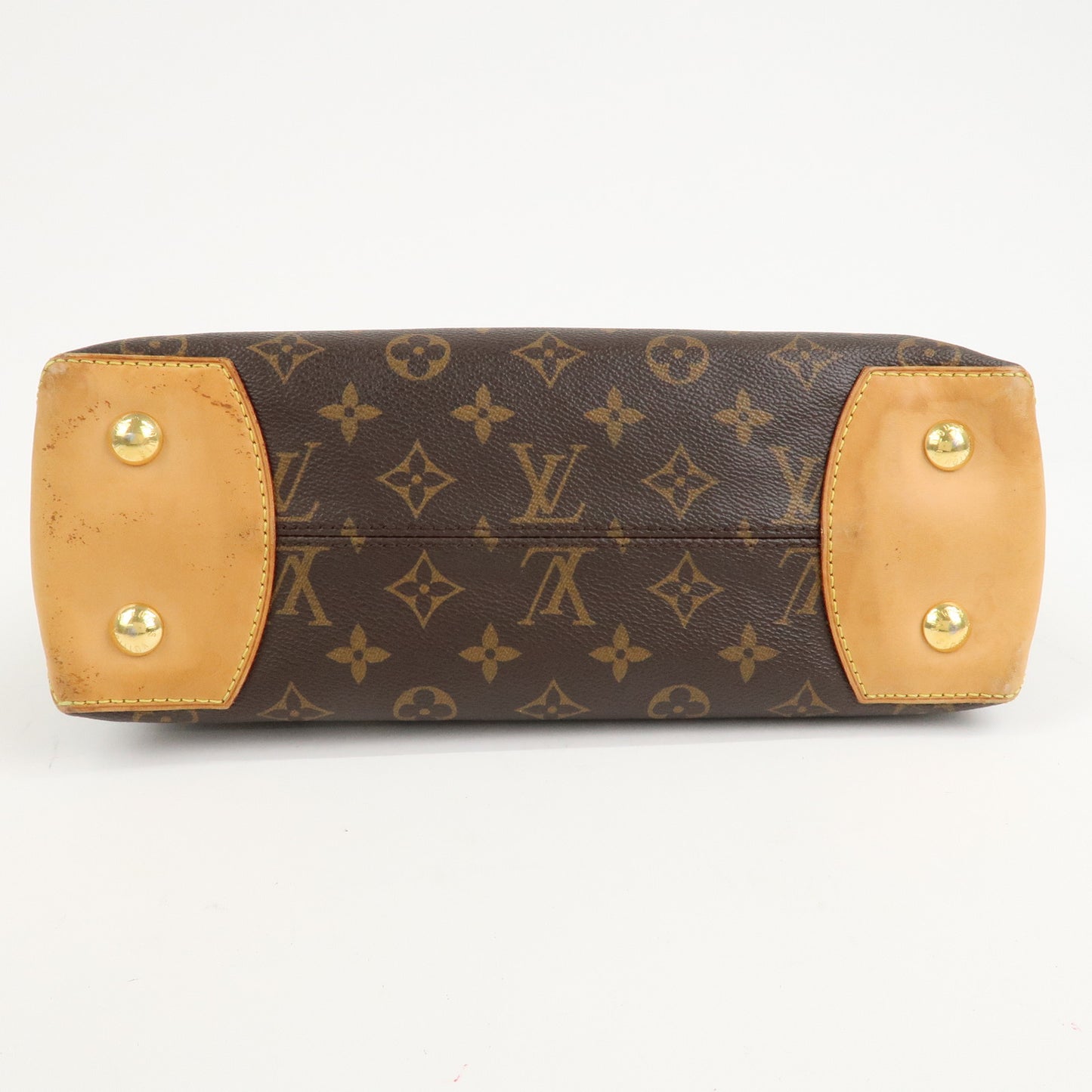 Louis Vuitton Monogram Wilshire PM Hand Bag Brown M45643