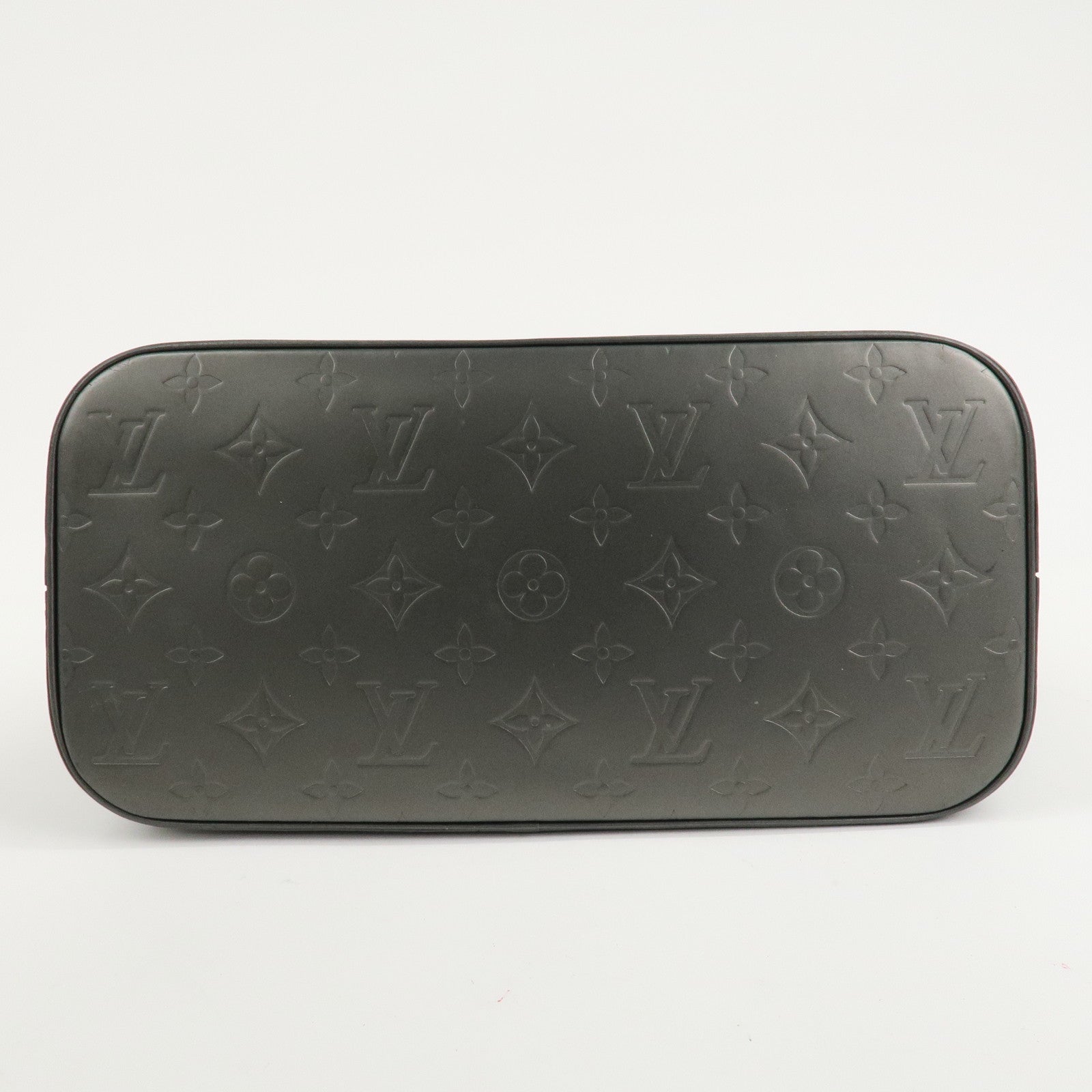 Louis Vuitton Monogram Matte Stockton Noir Shoulder Bag Gray