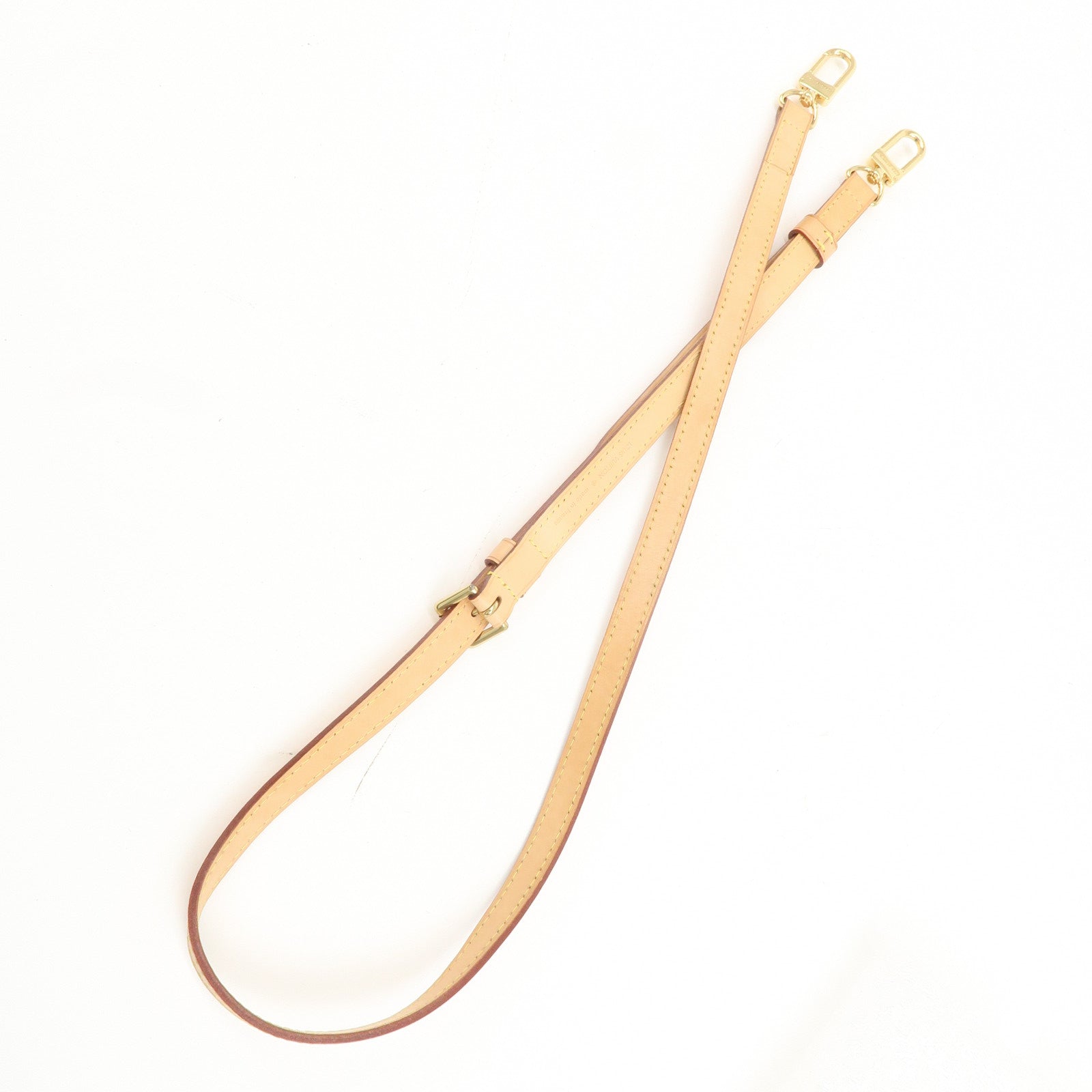 Louis Vuitton Nume Leather Adjustable Shoulder Strap 120cm J52312 Used