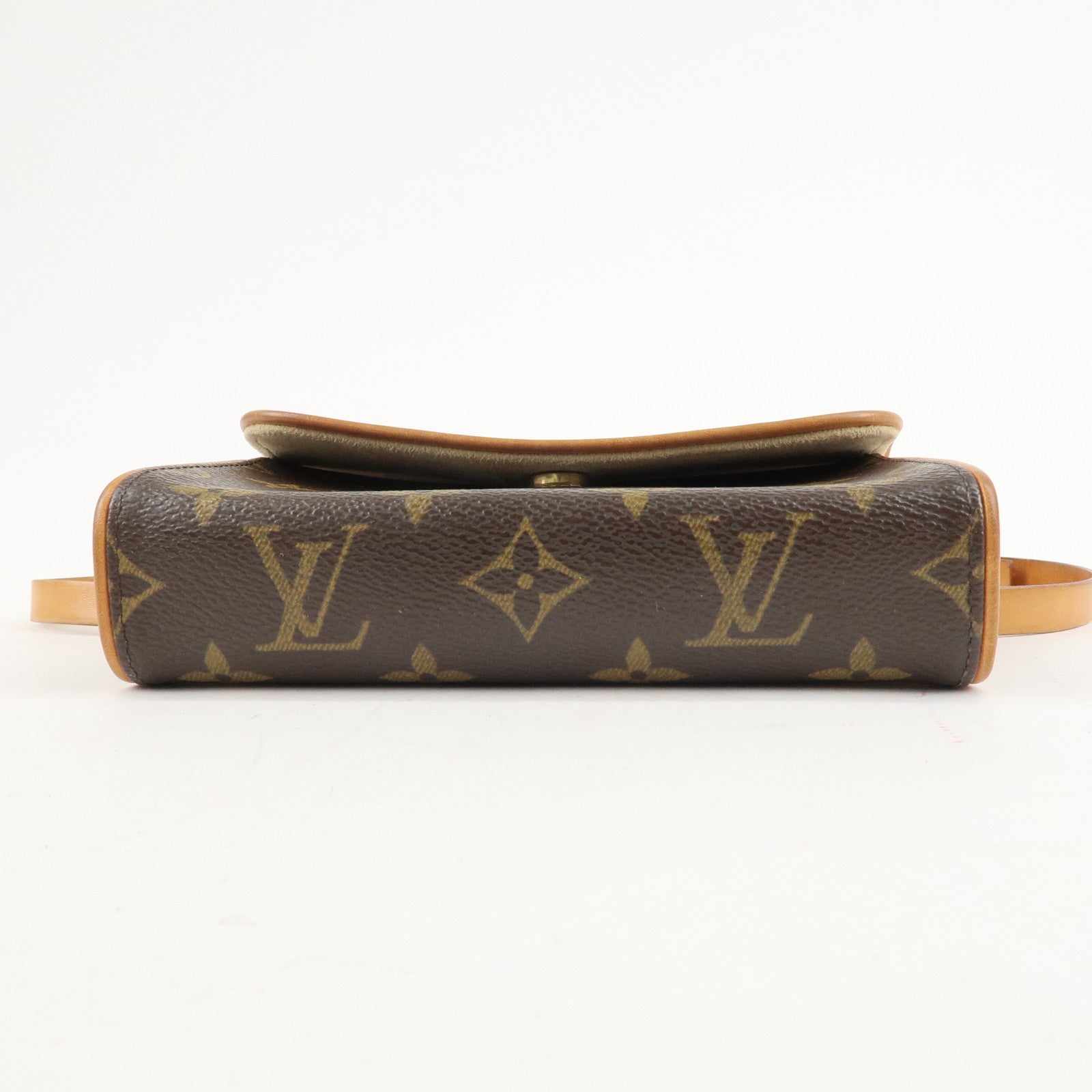 Louis Vuitton Monogram Pochette Florentine Waist Bag BeltXS M51855