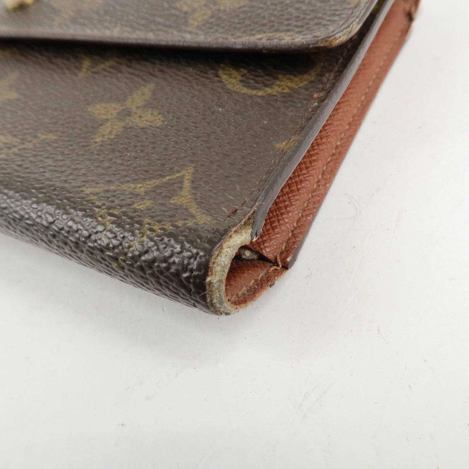 Louis Vuitton Monogram Set of 2 Porte Tresor International M61215 Used