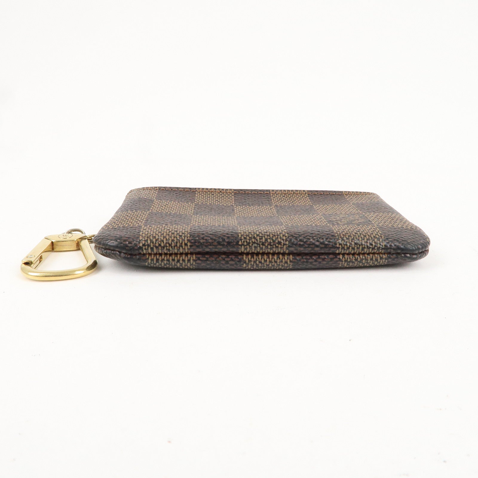 Louis Vuitton Damier Pochette Cles Coin Case Brown N62658