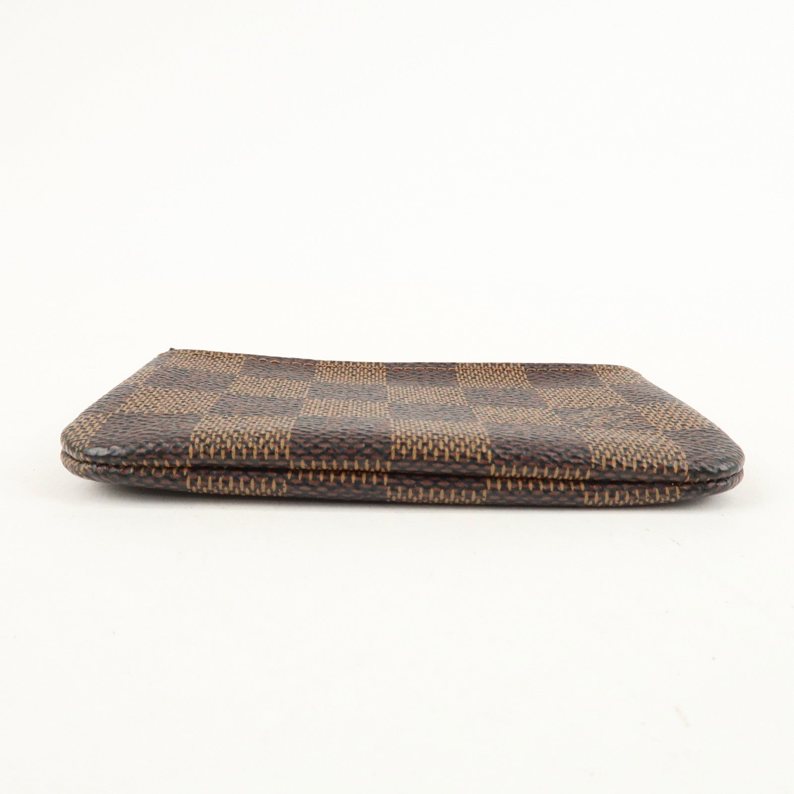 Louis Vuitton Damier Pochette Cles Coin Case Brown N62658