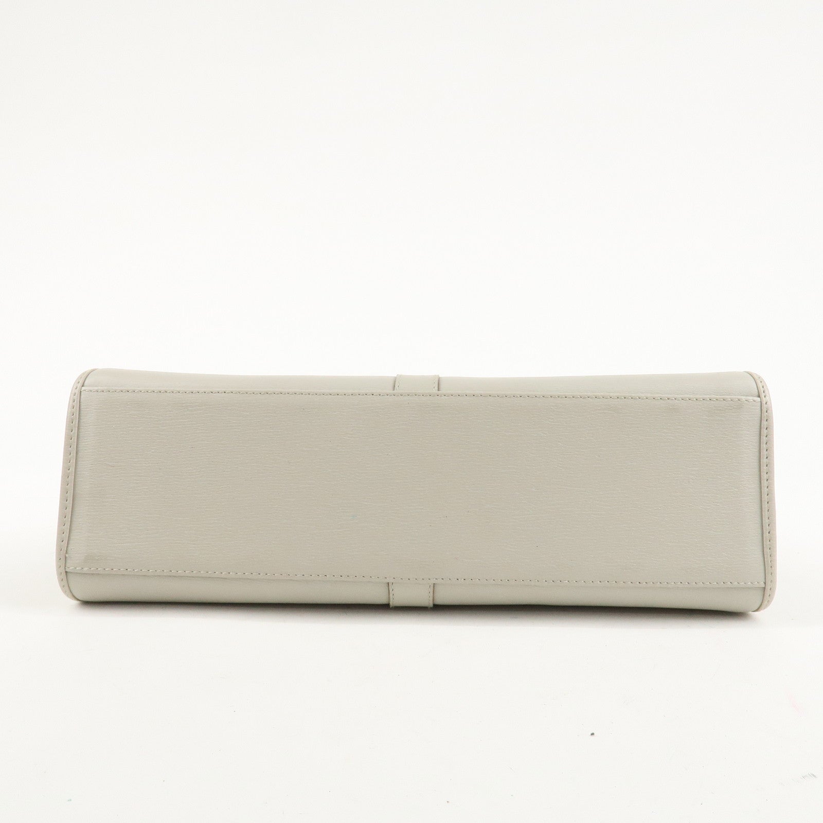 GUCCI Jackie Leather Shoulder Bag Ivory 002.1067 Used