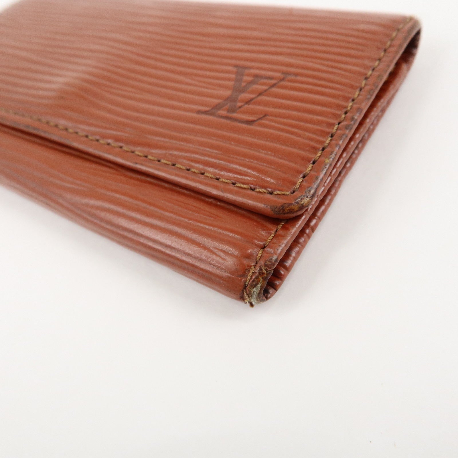Louis Vuitton Epi Set of 2 Key Case M63823 M6381D Used