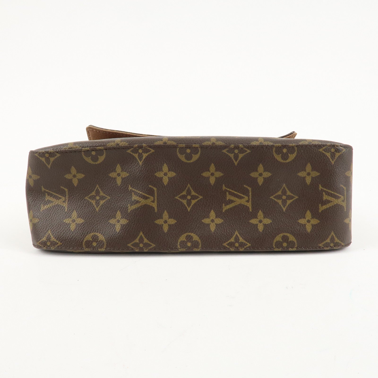Louis Vuitton Monogram Mini Looping Shoulder Bag Hand Bag M51147 Used