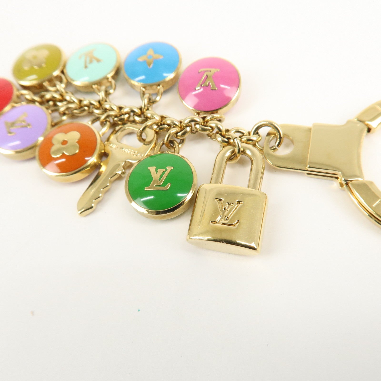 Louis Vuitton Porte Cles Pastille Bag Charm Multicolor M65381