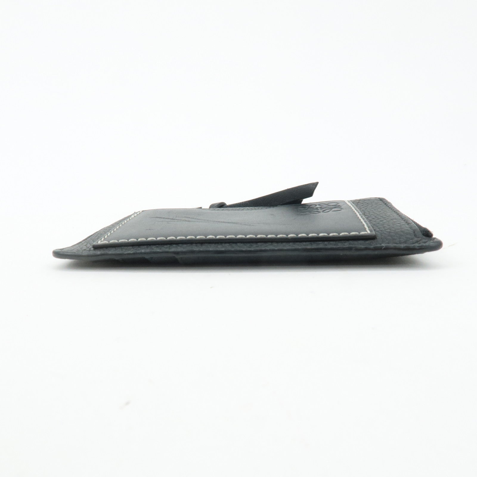 LOEWE Anagram Leather Fragment Case Card Holder