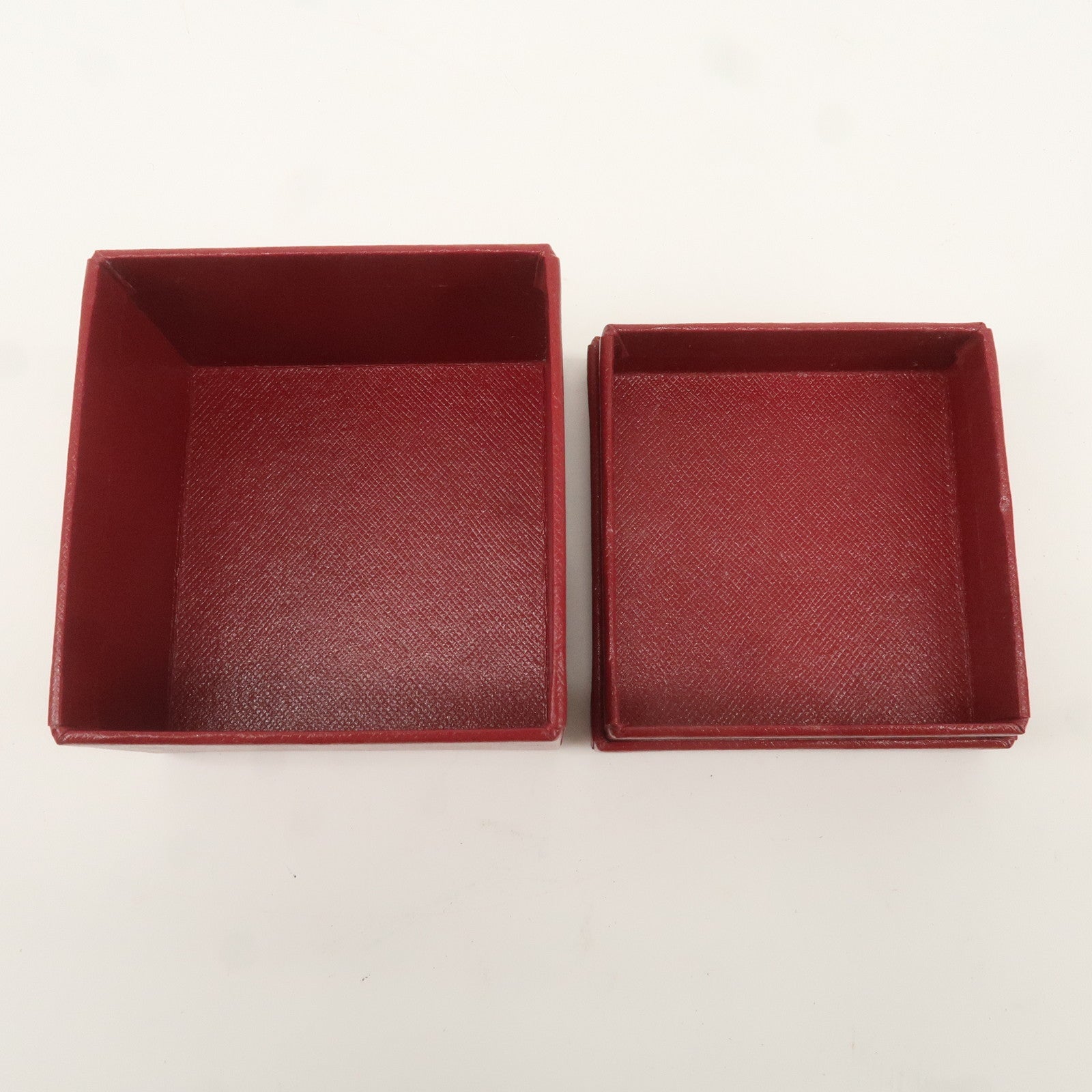 Cartier Set of 5 Ring Box Display Box Jewelry Box For Ring