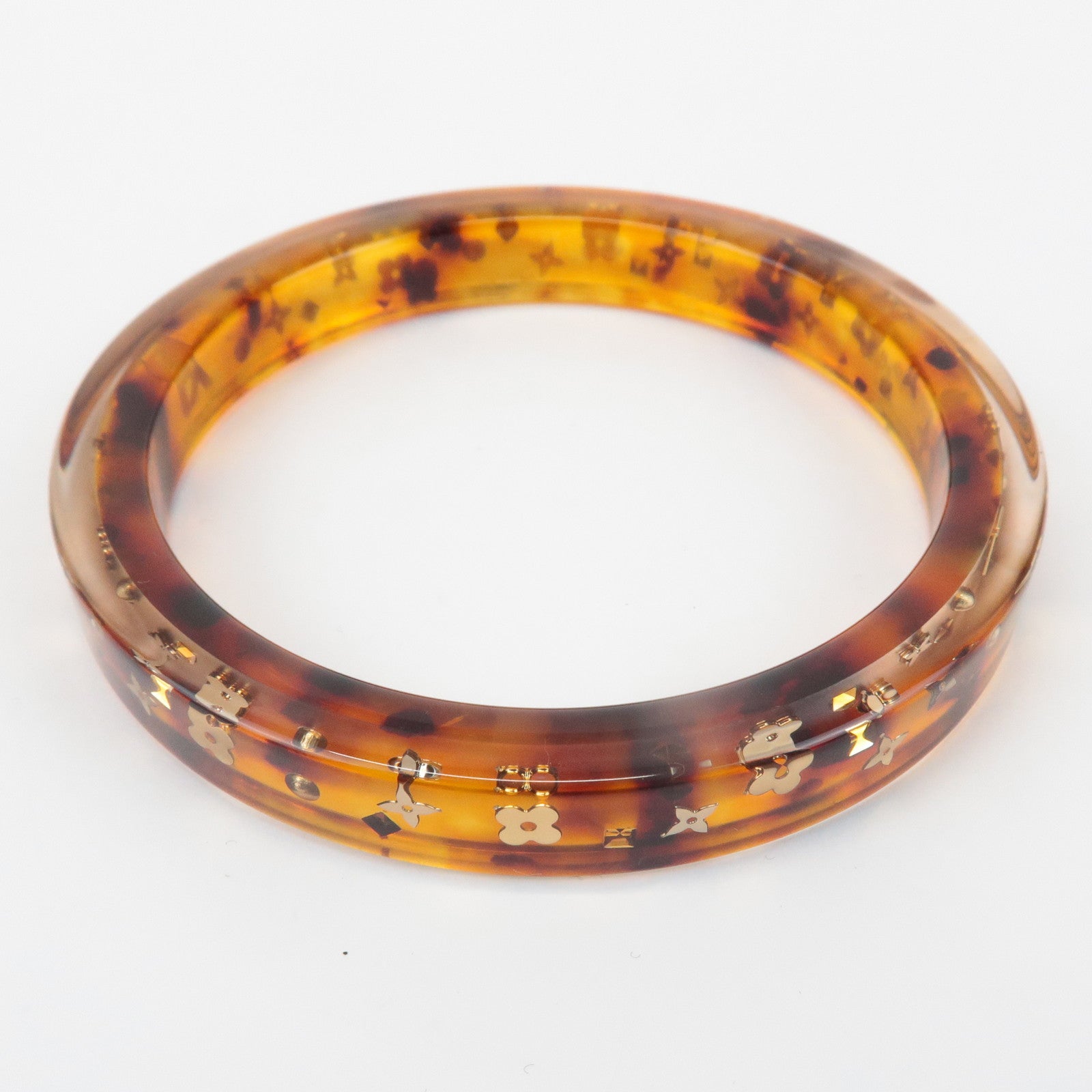 Louis Vuitton Bracelet Inclusion Art deco Bangle S M65292 Used