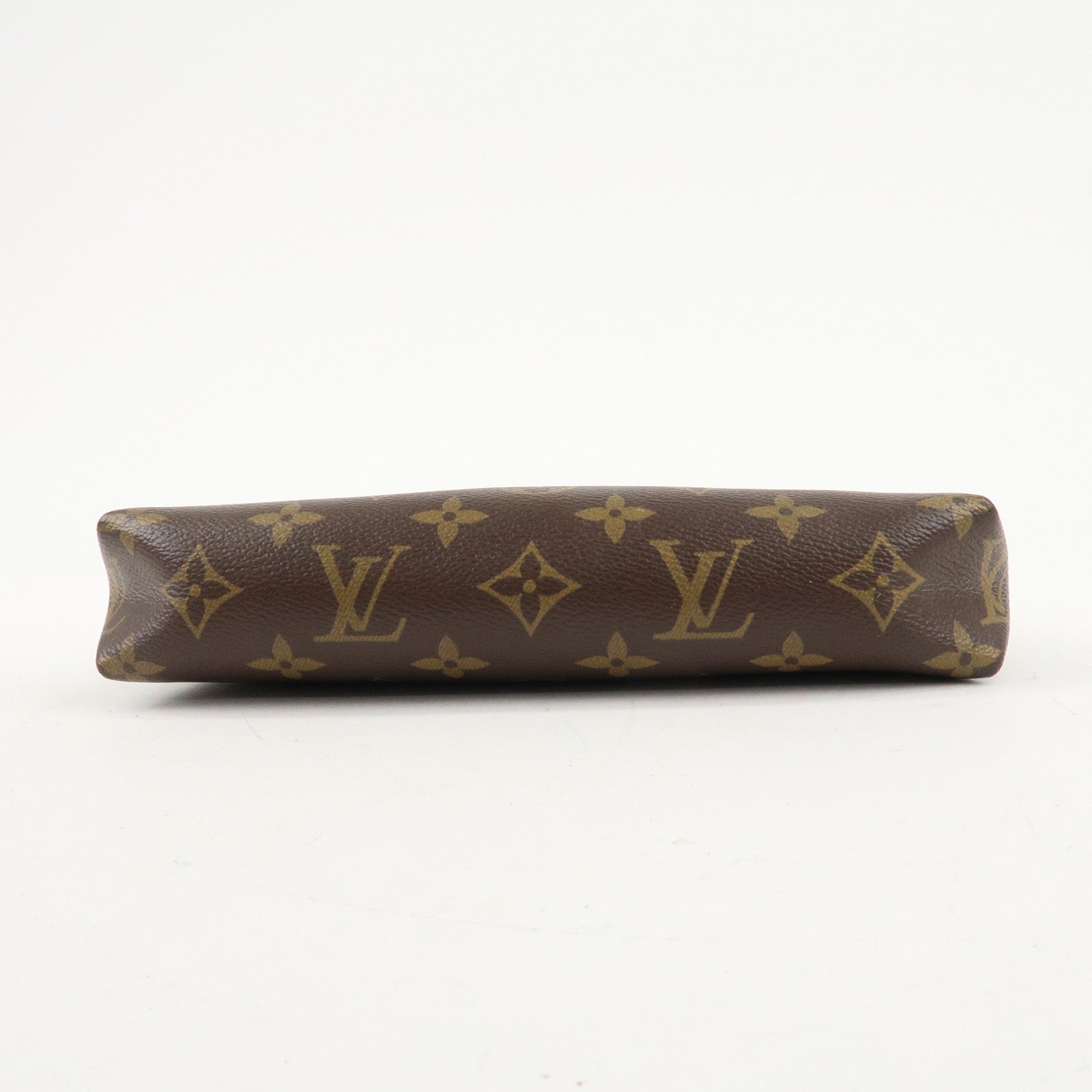 Louis Vuitton Monogram Pallas Clutch Bag Hand Bag Shoulder Strap