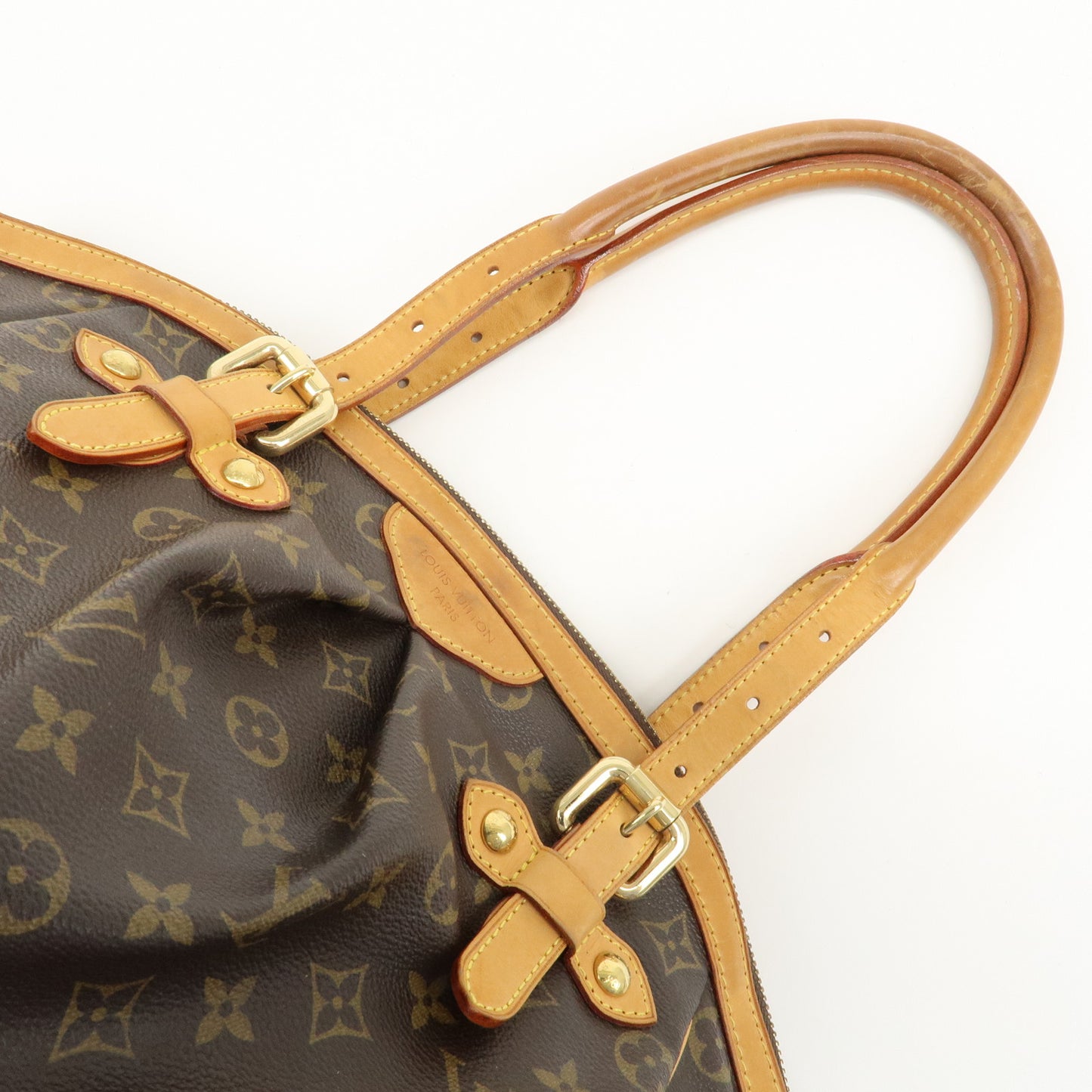 Louis Vuitton Monogram Tivoli GM Shoulder Bag Brown M40144