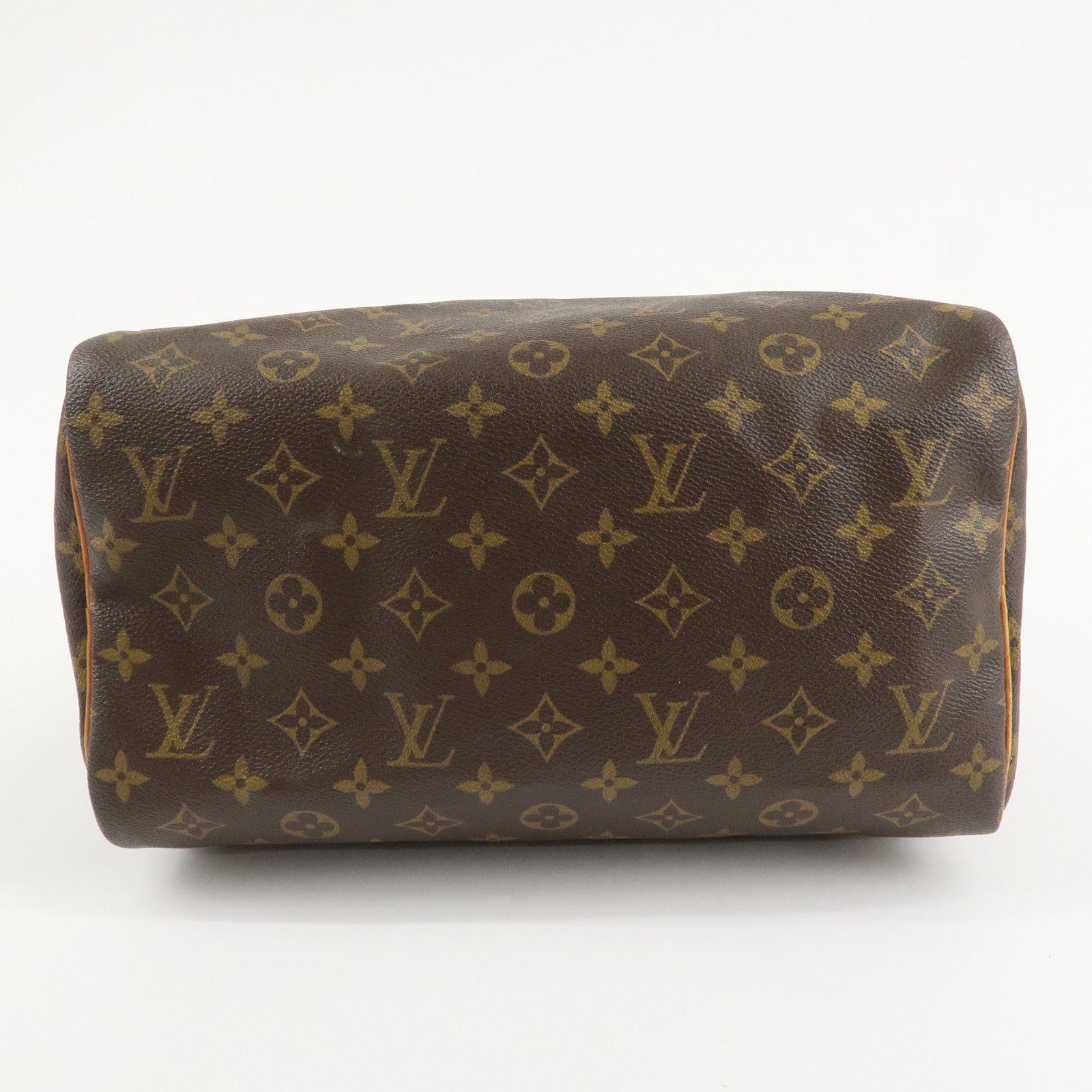 Louis Vuitton Monogram Speedy 30 Hand Bag Boston Bag M41526 Used