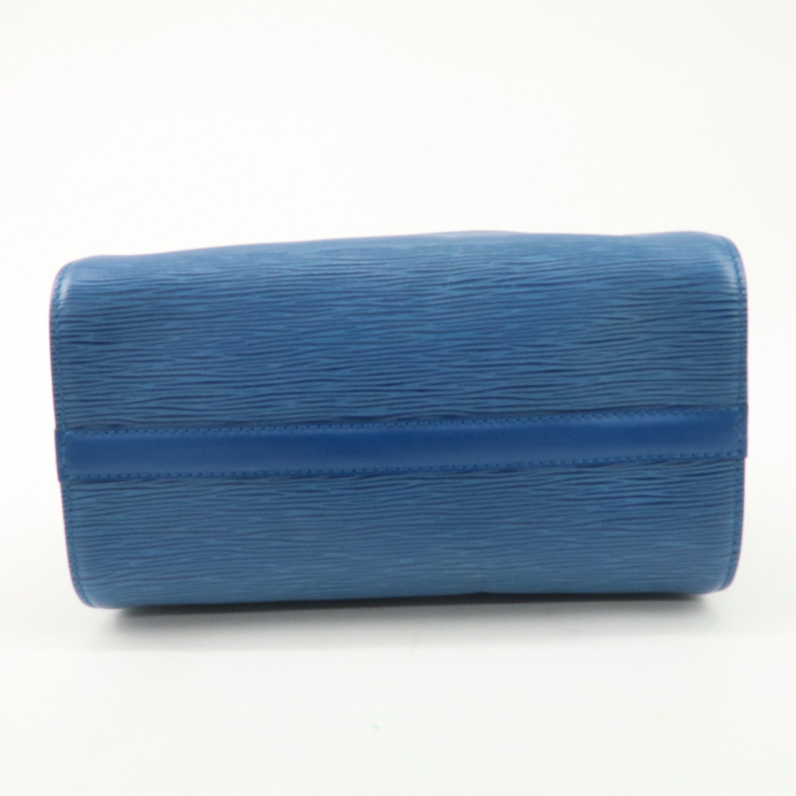 Louis Vuitton Epi Speedy 25 Hand Boston Bag Blue M43015 Used