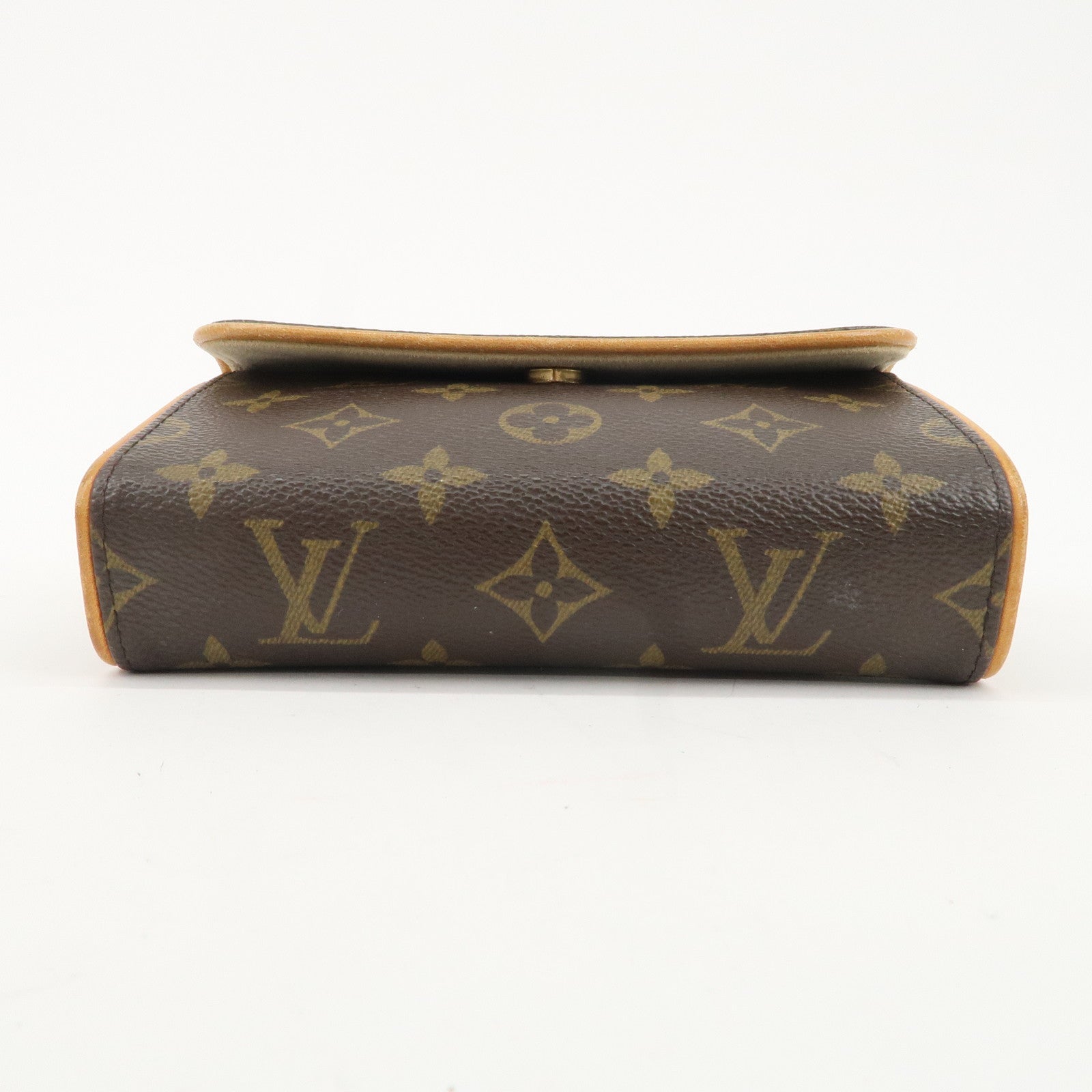 Louis Vuitton Monogram Pochette Florentine Waist Bag BeltXS M51855 Used