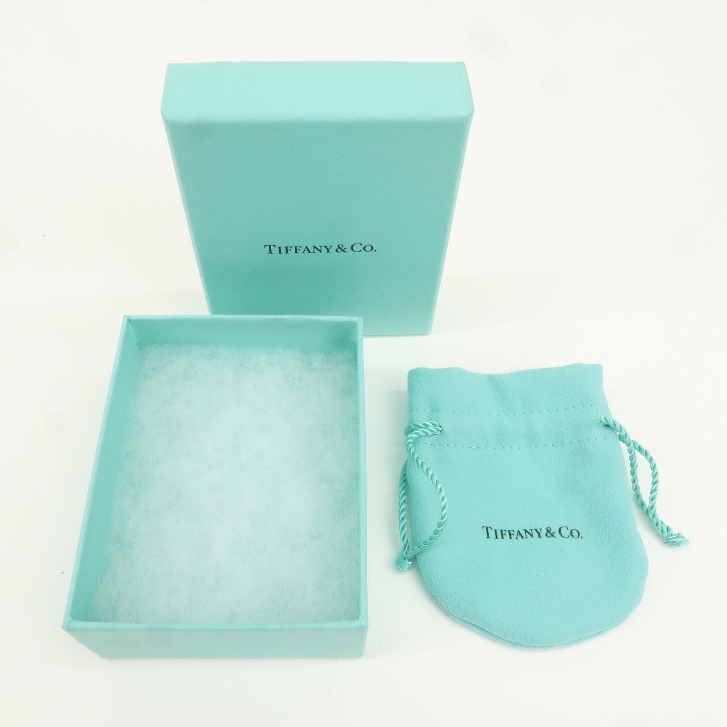 Tiffany&Co. Set of 10 Jewelry Necklace Box Dust Bag Tiffany Blue