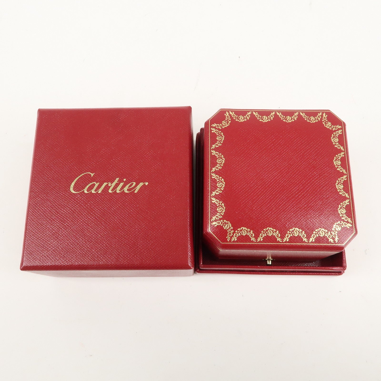 Cartier Set of 2 Ring Box Display Box Jewelry Box For Ring